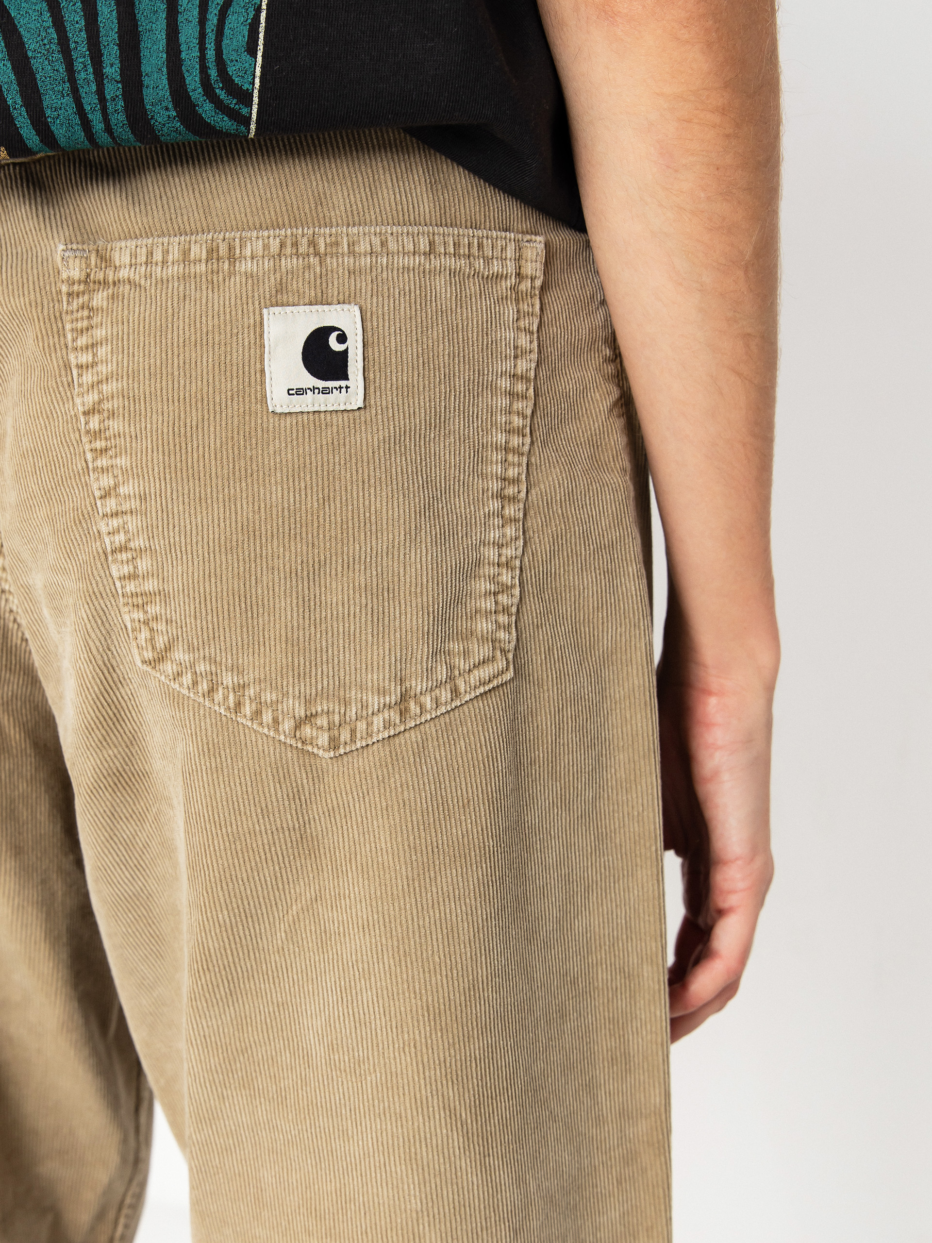 Kisnadrág Carhartt WIP Brandon Wmn (leather/dusky washed)