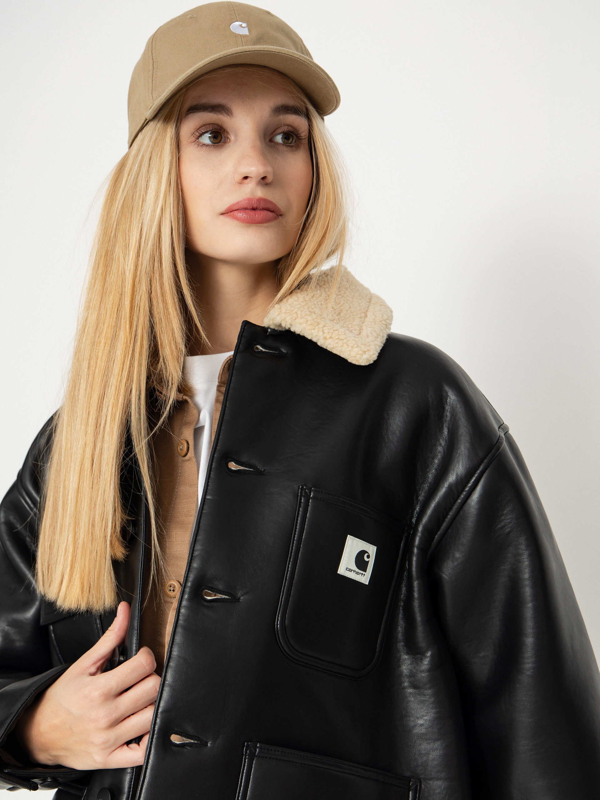 Dzseki Carhartt WIP Shepton OG Michigan Coat Wmn (black/natural)