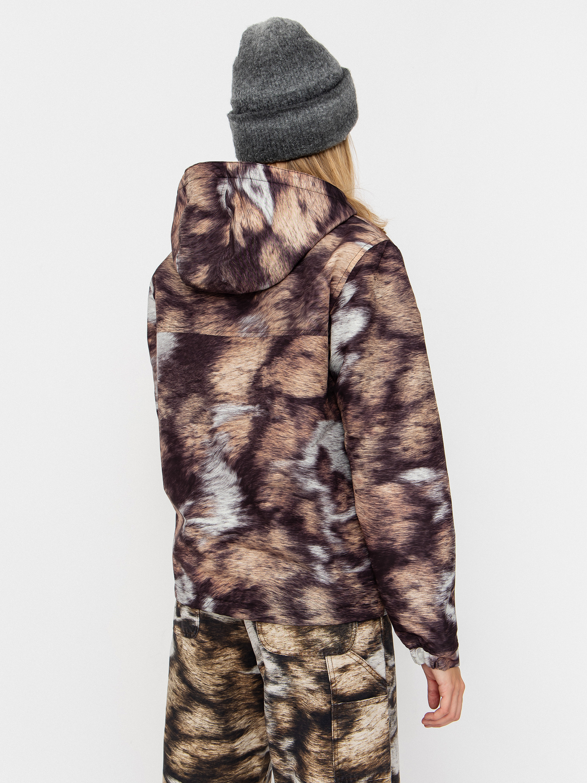 Dzseki Carhartt WIP Nimbus Pullover Wmn (wild dog print)