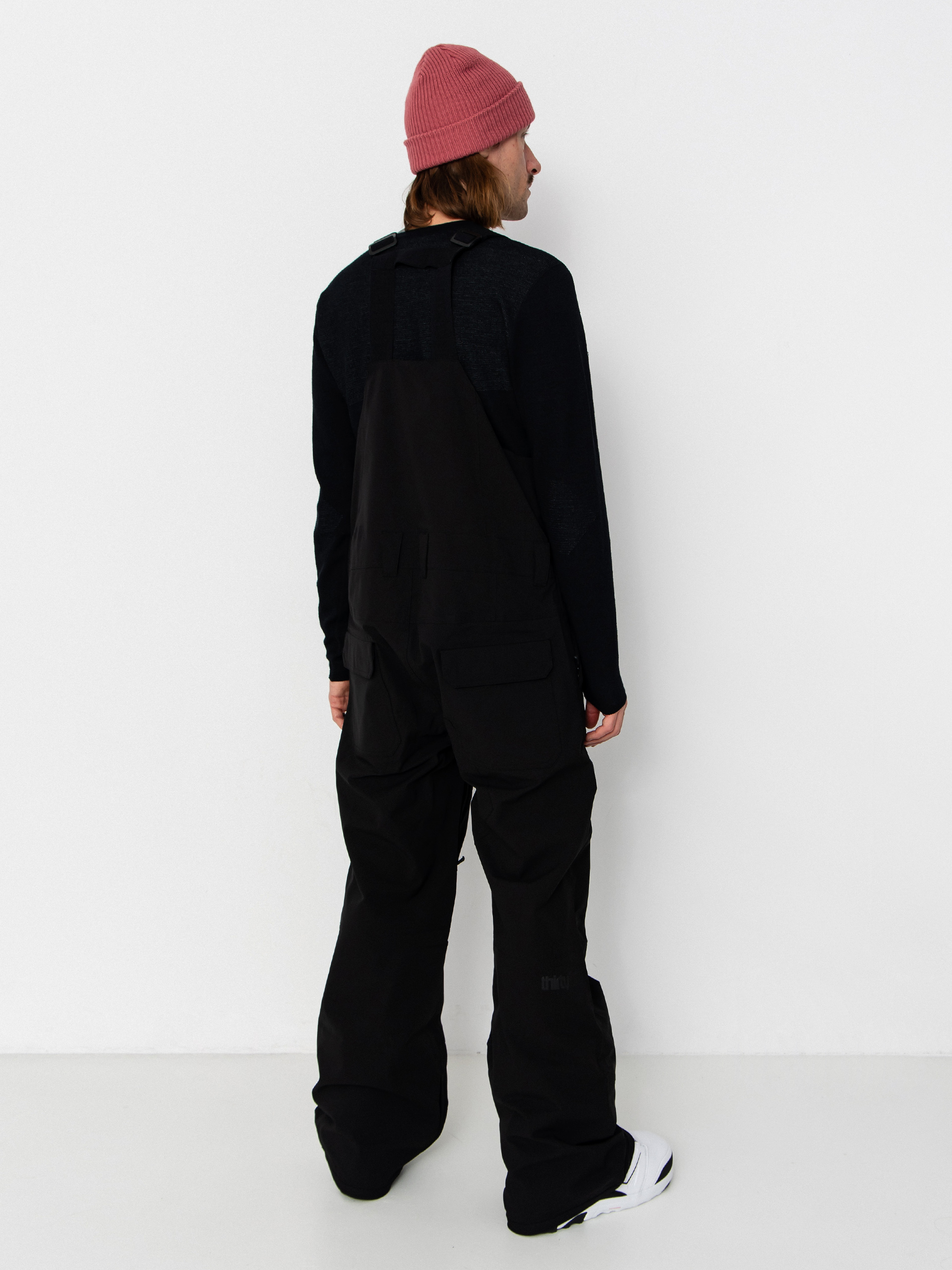 Férfi Snowboard nadrág ThirtyTwo Basement Bib (black)