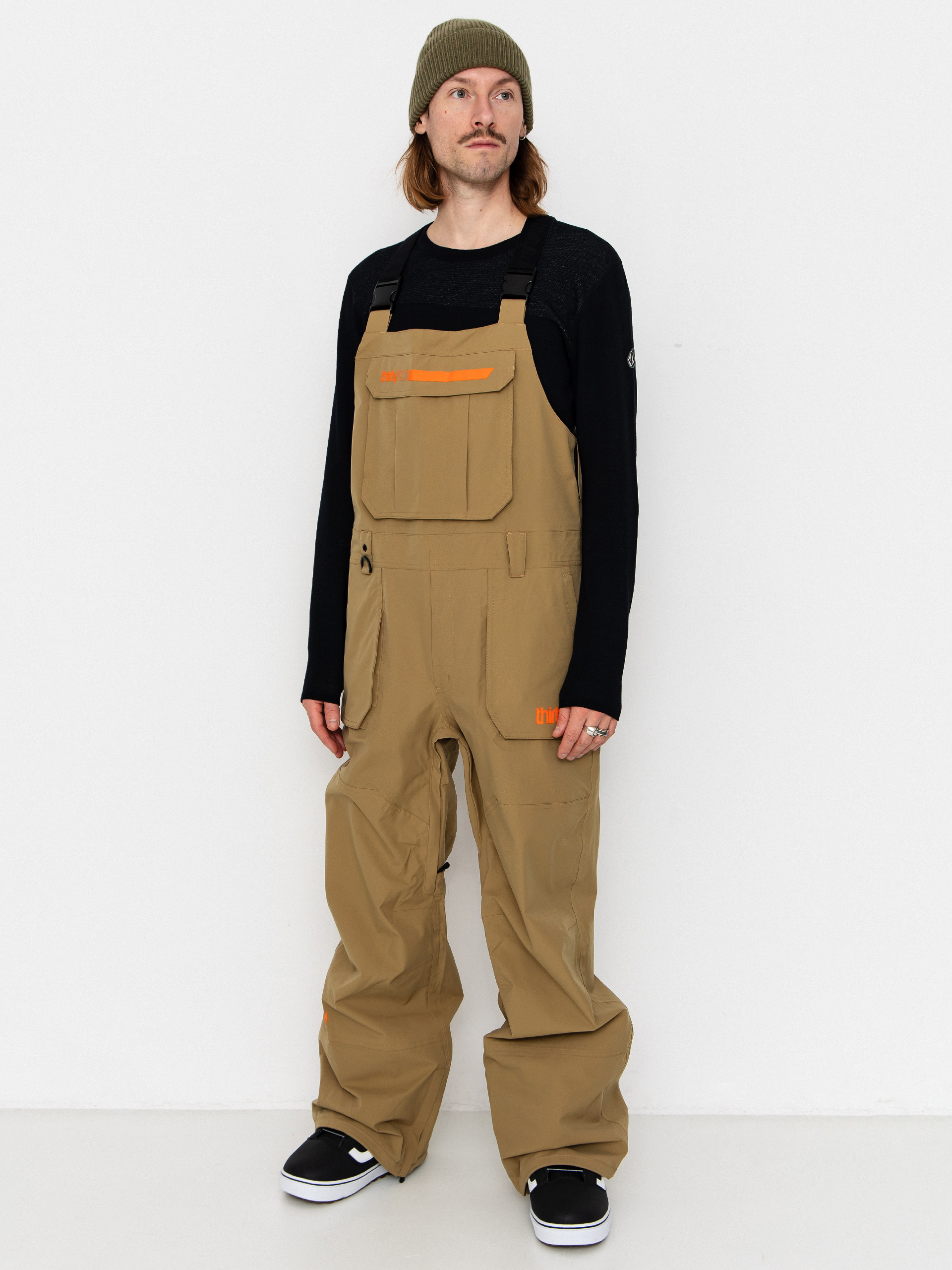 Snowboard nadru00e1g ThirtyTwo Basement Bib (khaki)