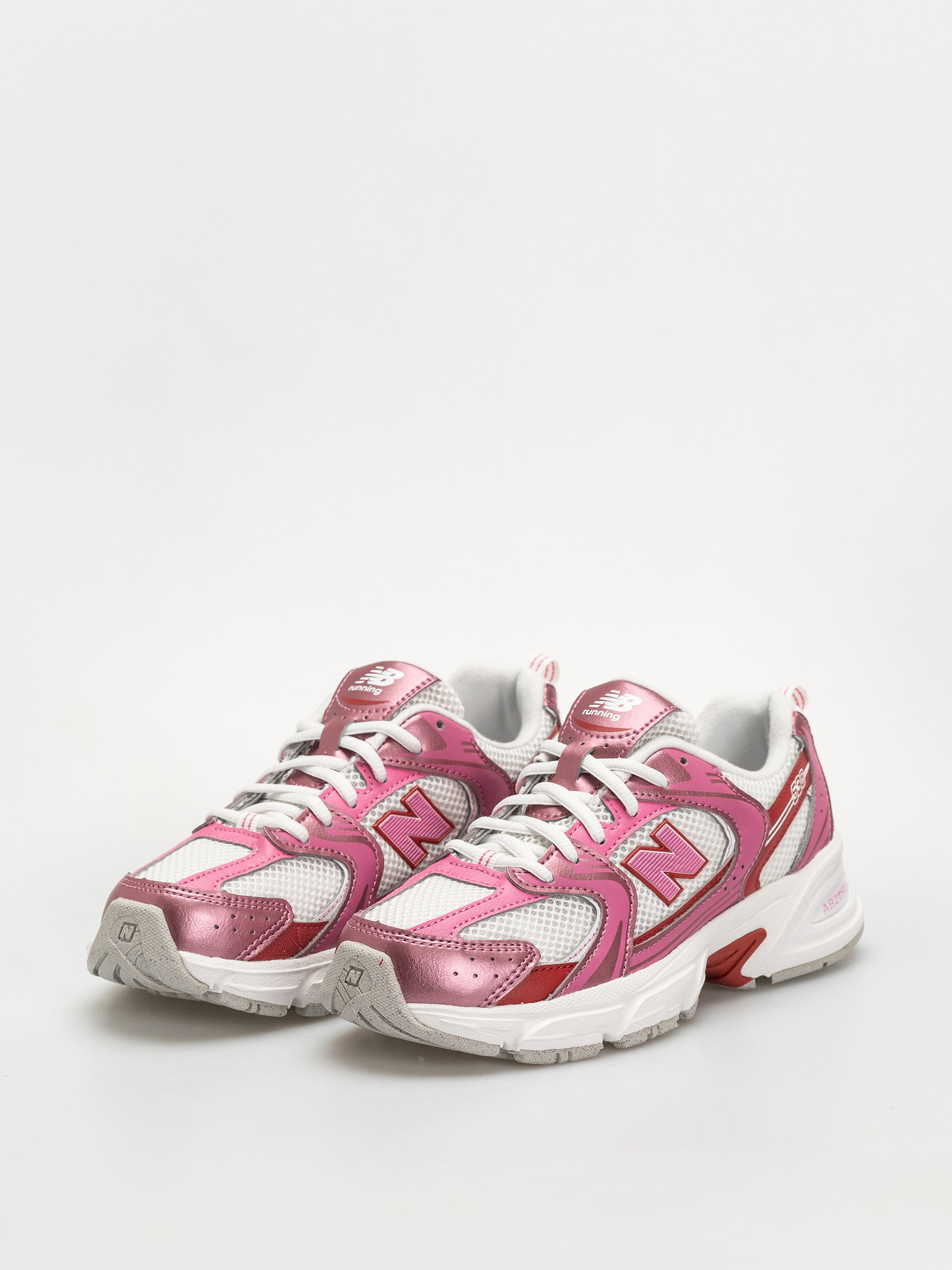 New Balance 530 JR Cipők (pink satin/shadow red)
