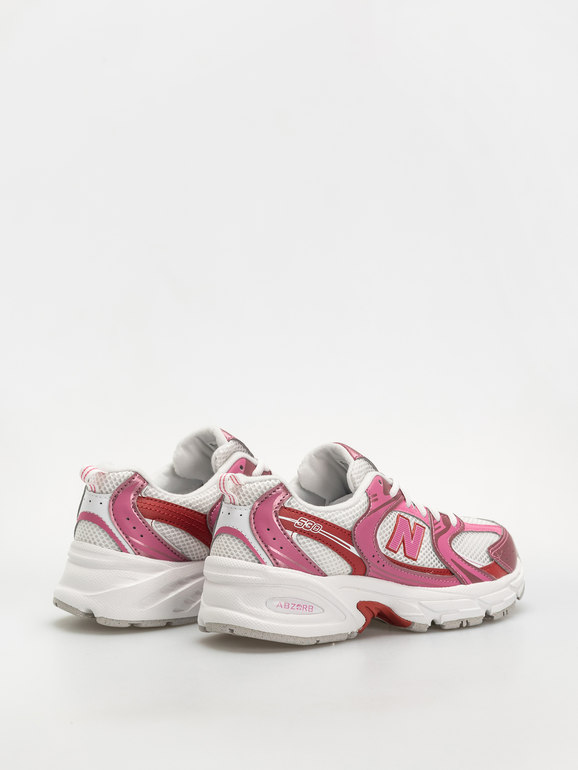 New Balance 530 JR Cipők (pink satin/shadow red)