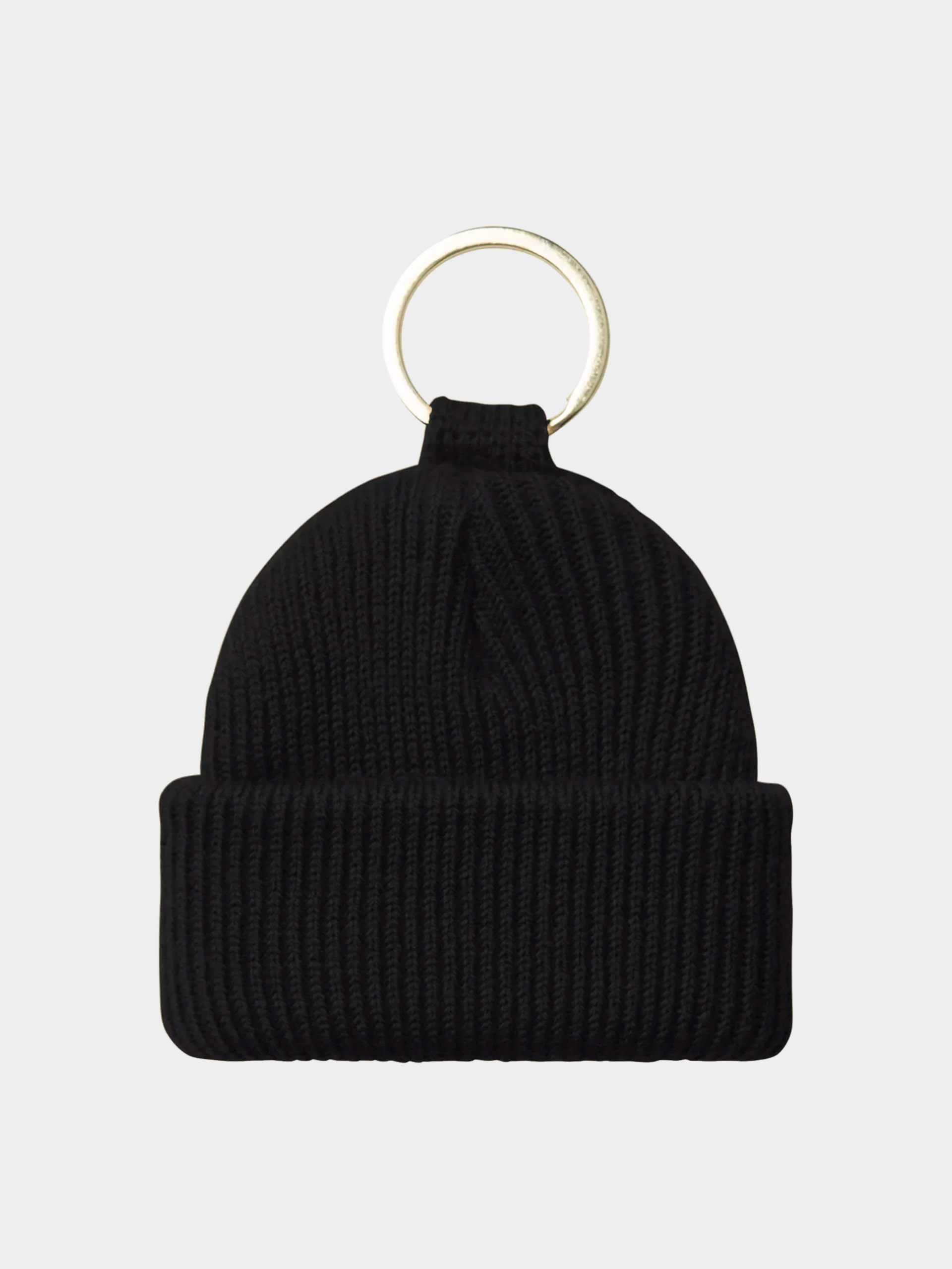 Kulcstartó Carhartt WIP Mini Watch Hat Keychain (black)