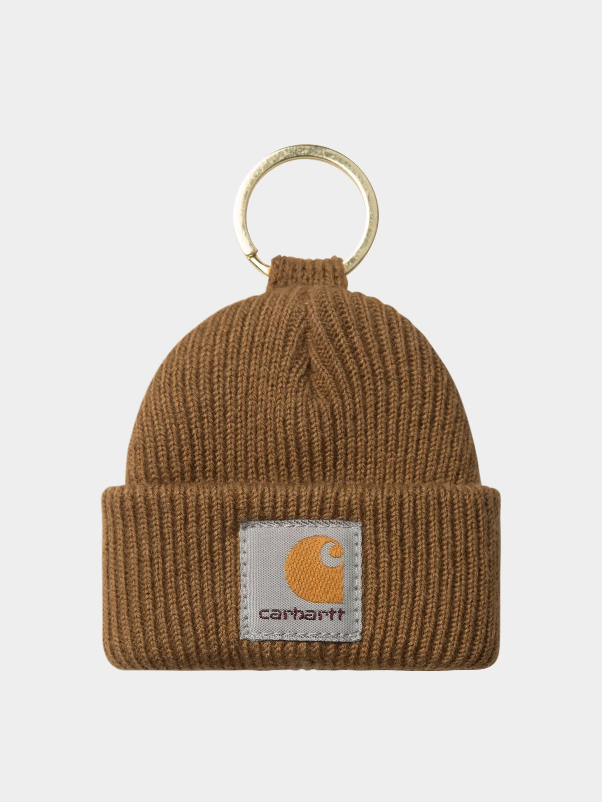 Kulcstartu00f3 Carhartt WIP Mini Watch Hat Keychain (hamilton brown)