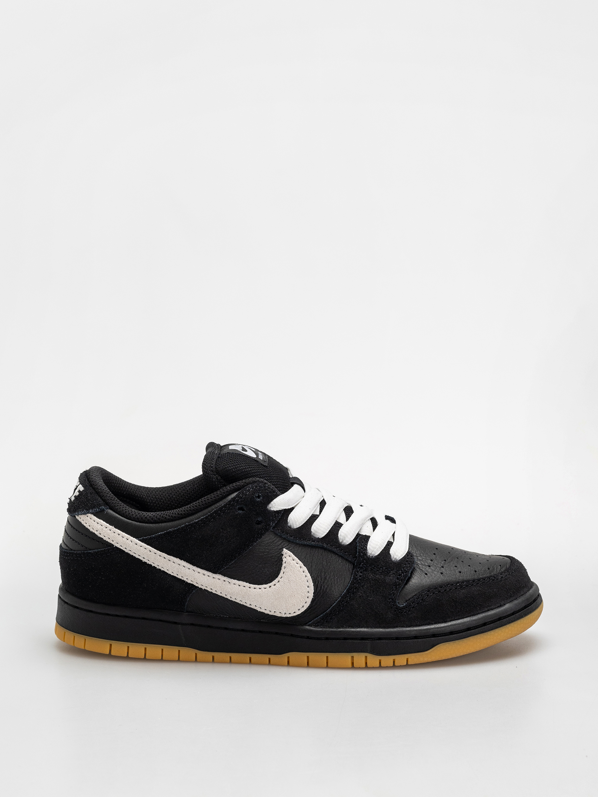 Nike SB Dunk Low Pro Cipők (black/white black gum light brown)