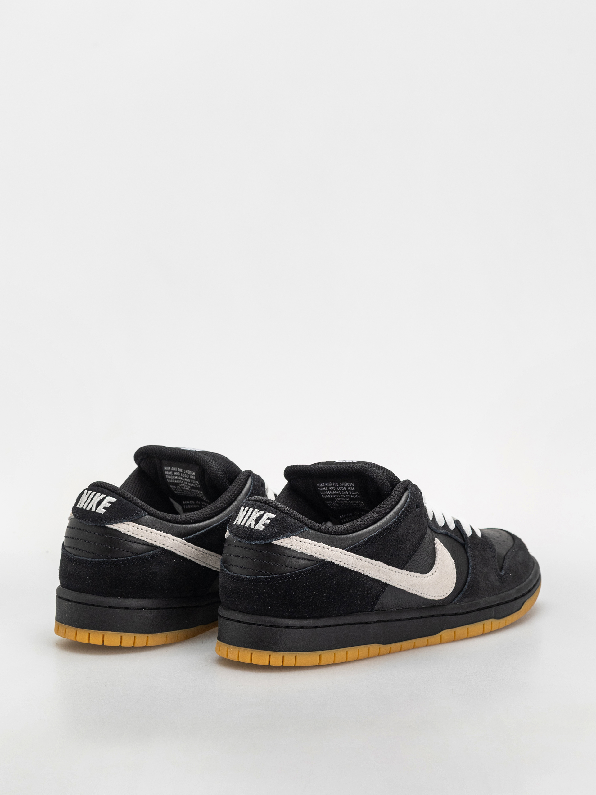 Nike SB Dunk Low Pro Cipők (black/white black gum light brown)