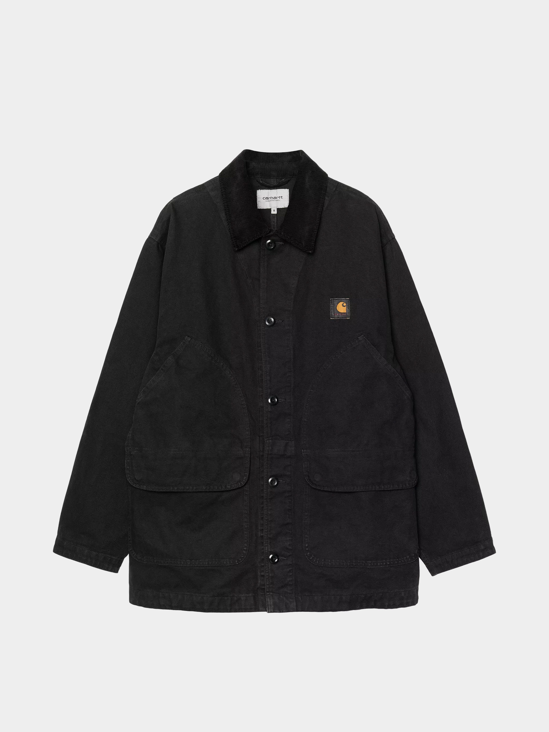Dzseki Carhartt WIP Prescott Coat (black/black)