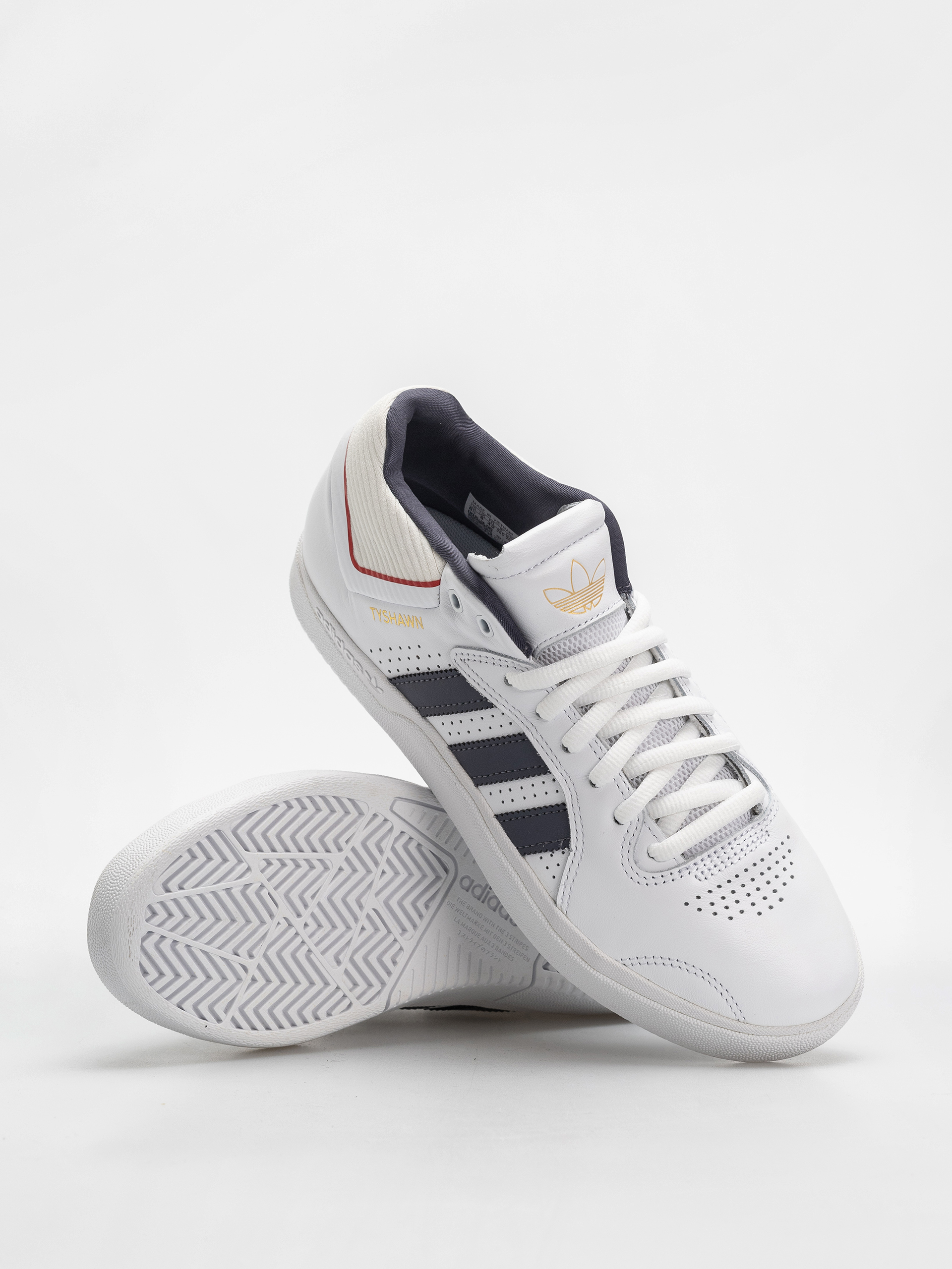 adidas Tyshawn Cipők (ftwwht/colred)