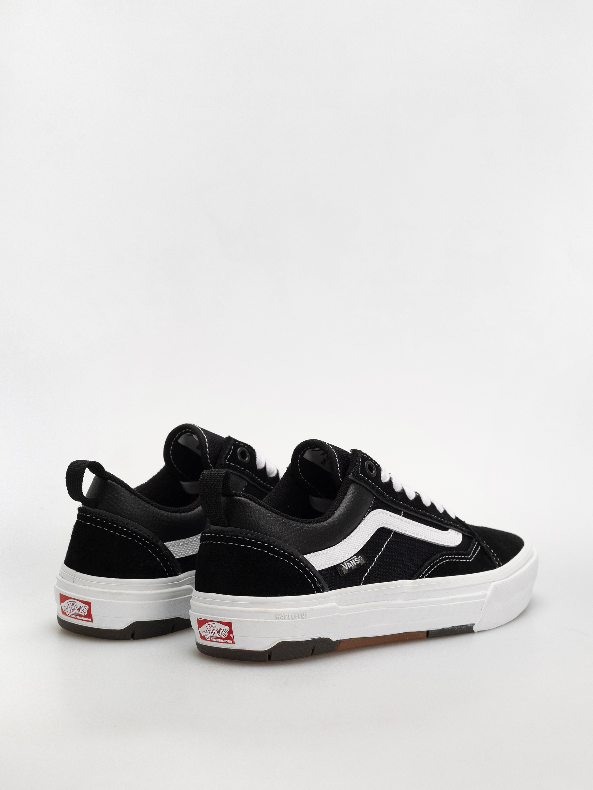 Vans Skate Old Skool Wafflecup Cipők (black/white)