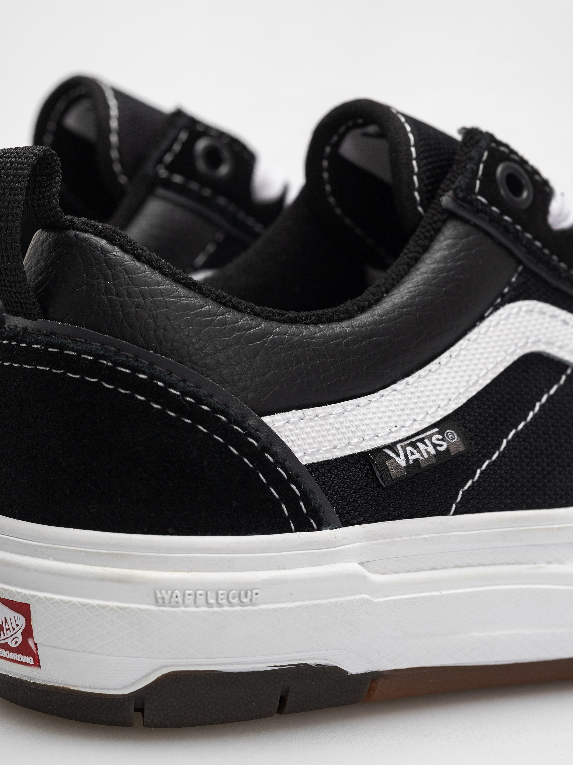 Vans Skate Old Skool Wafflecup Cipők (black/white)