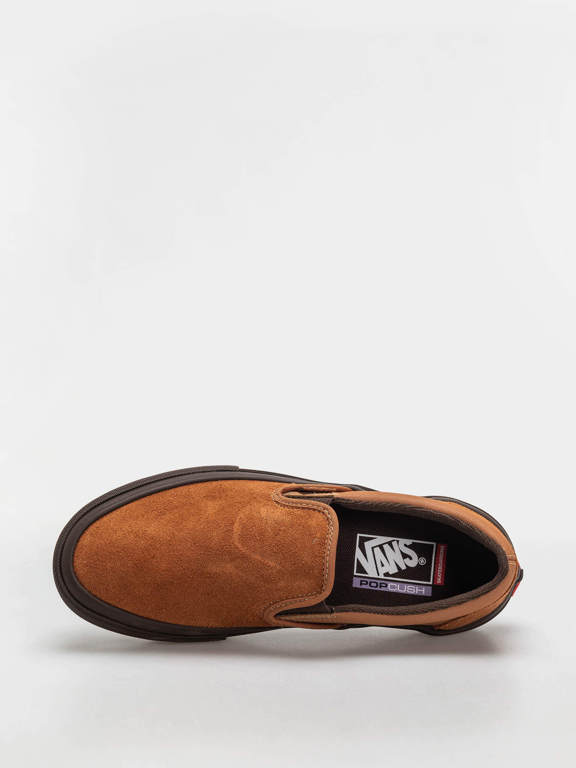 Vans Skate Slip On Cipők (brown/gum)
