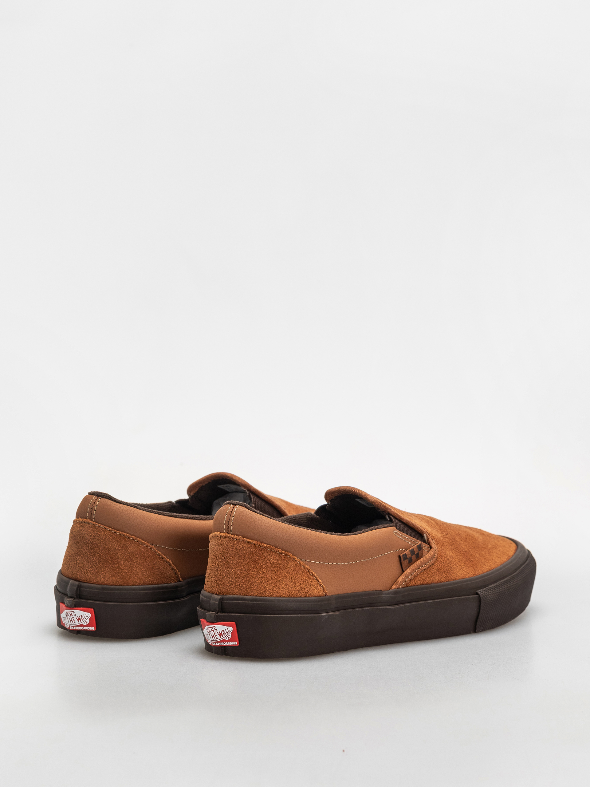 Vans Skate Slip On Cipők (brown/gum)