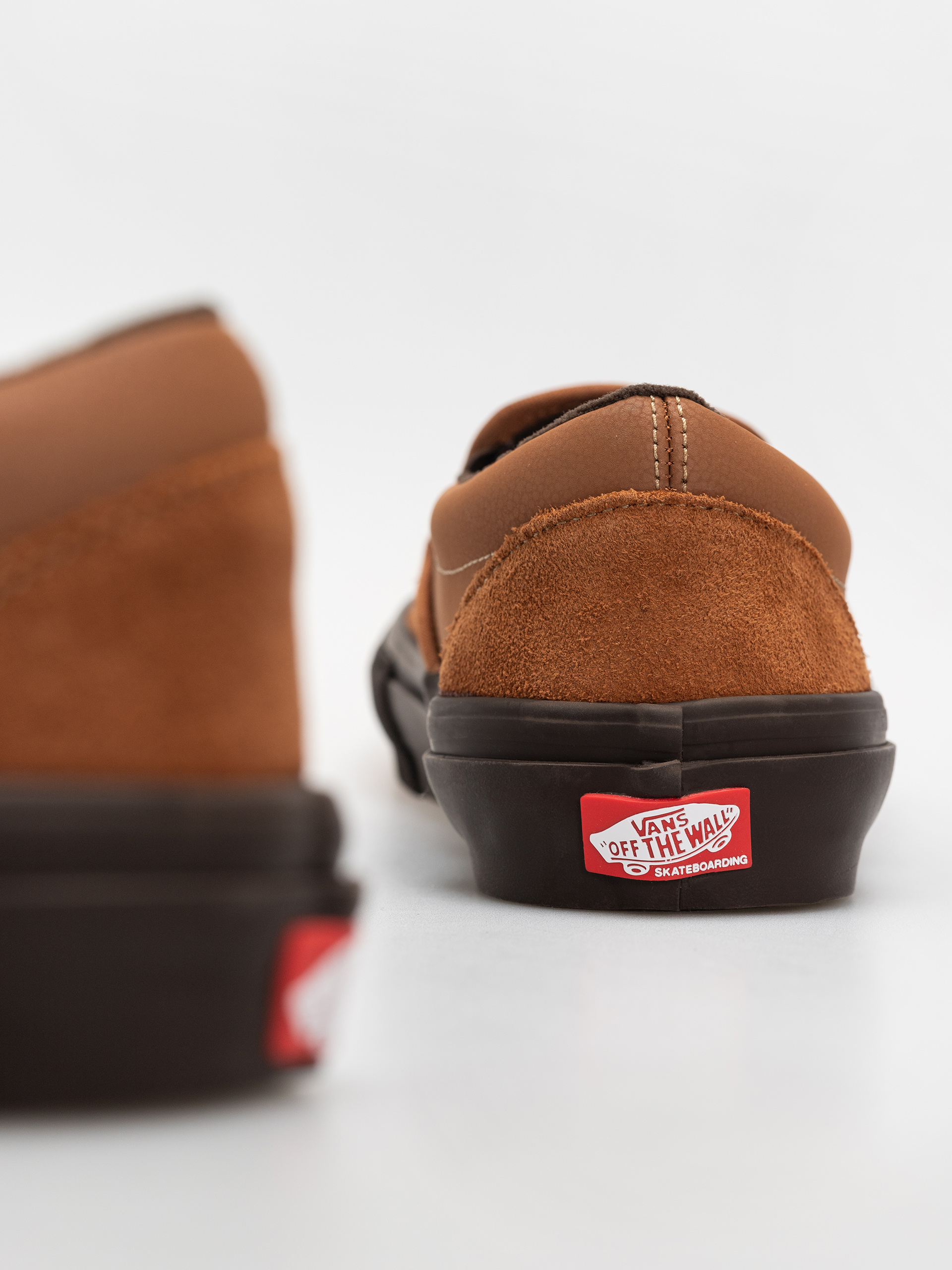 Vans Skate Slip On Cipők (brown/gum)
