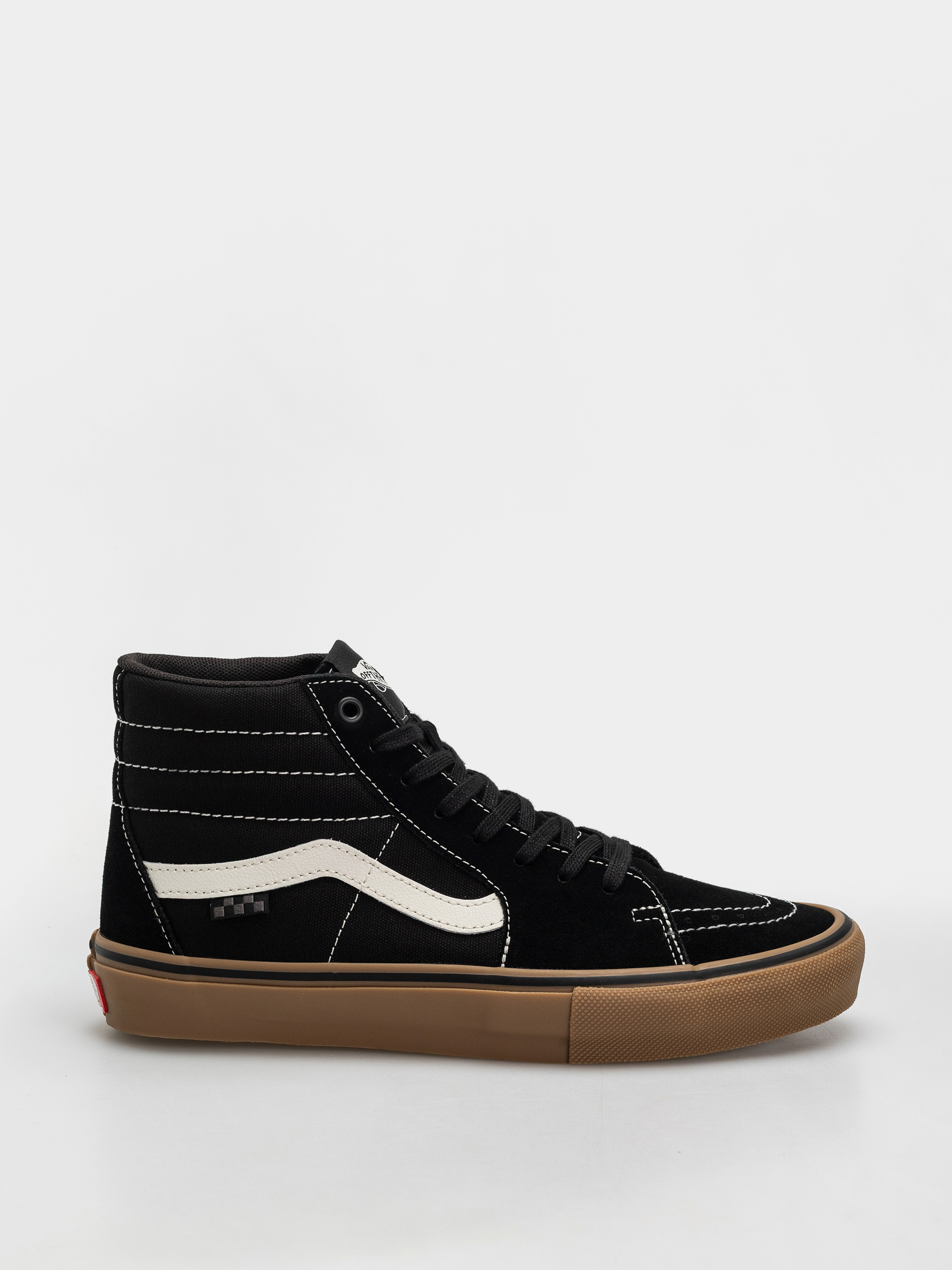 Vans Skate Sk8 Hi Cipu0151k (black/gum/white)