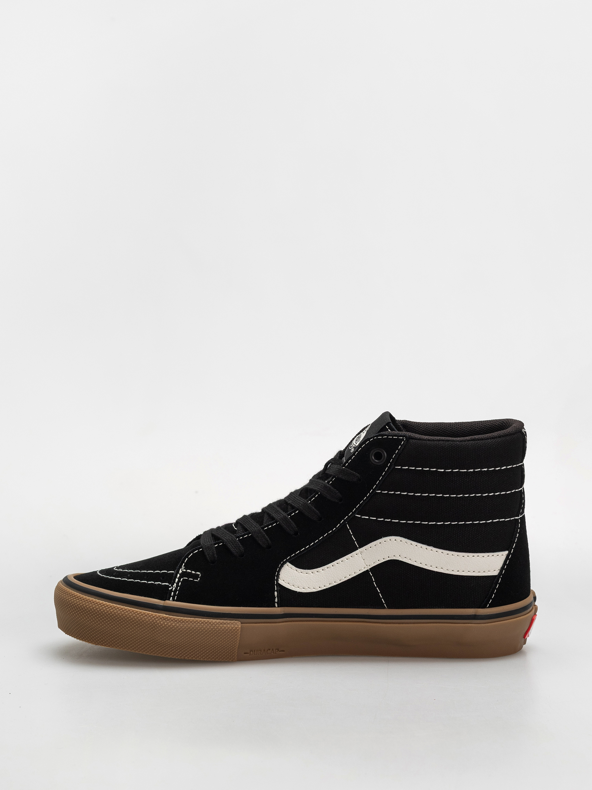Vans Skate Sk8 Hi Cipők (black/gum/white)