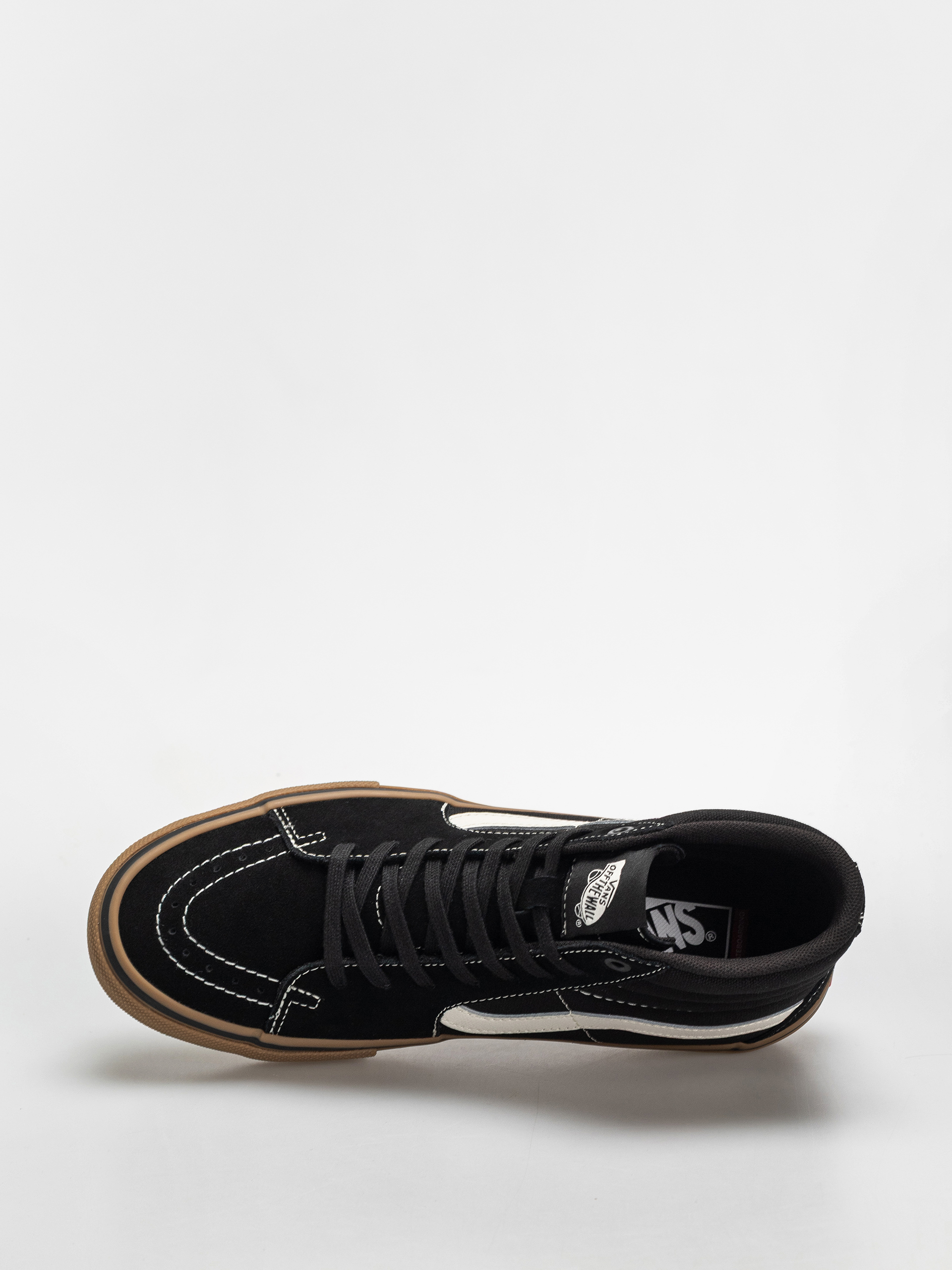 Vans Skate Sk8 Hi Cipők (black/gum/white)