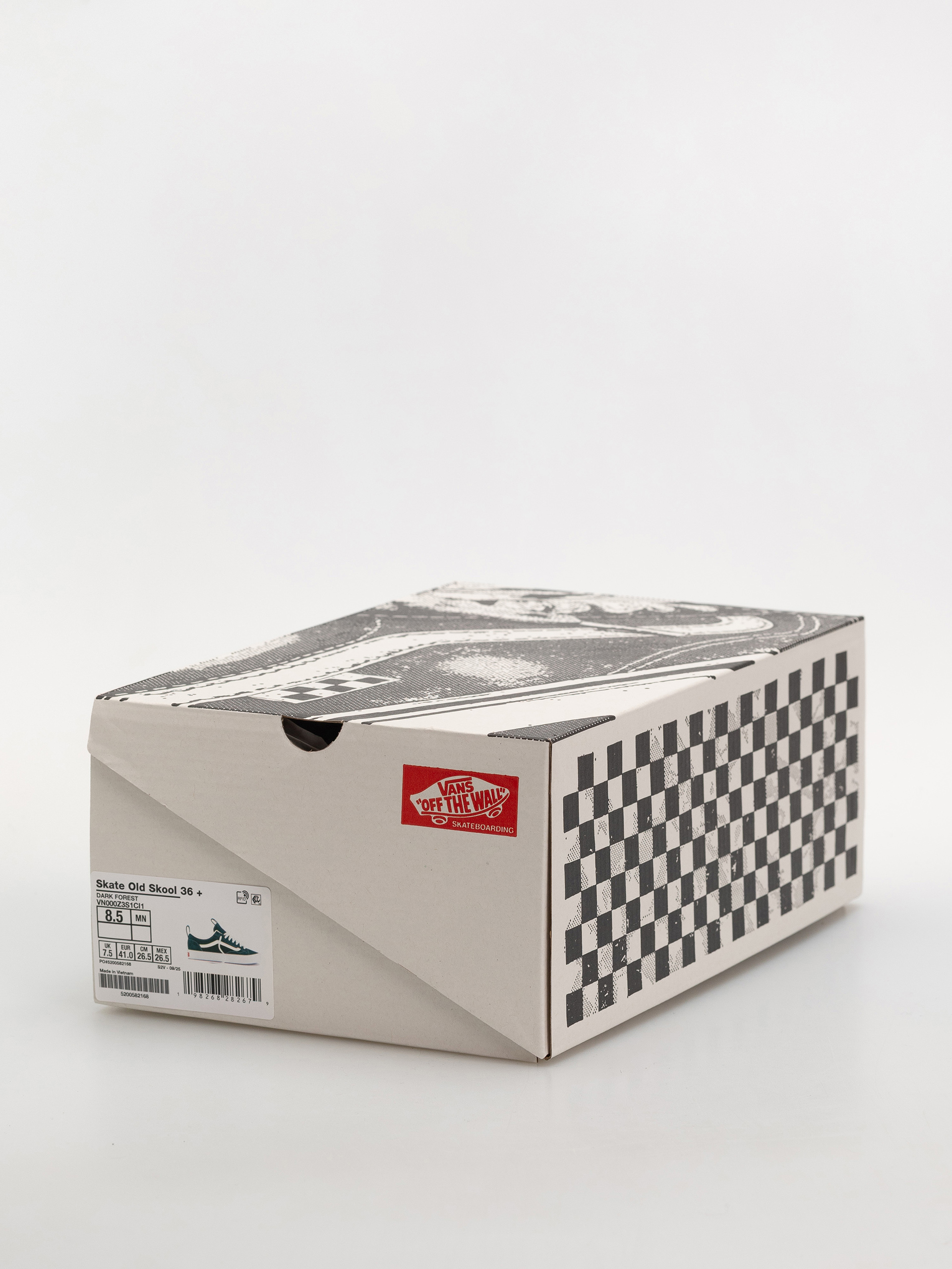 Vans Skate Old Skool 36 + Cipők (dark forest)