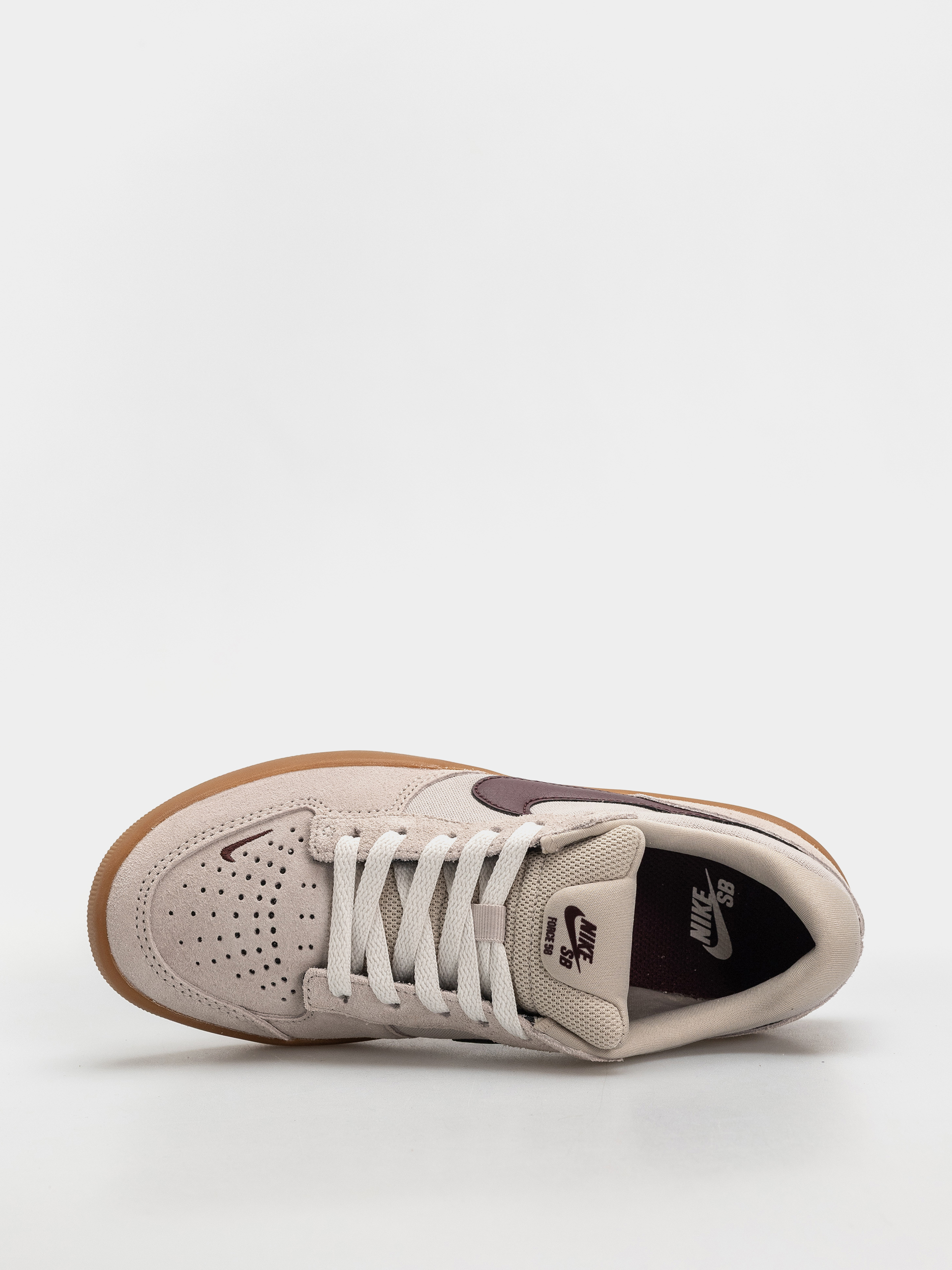 Nike SB Force 58 Cipők (cream ii/burgundy crush gum light brown)