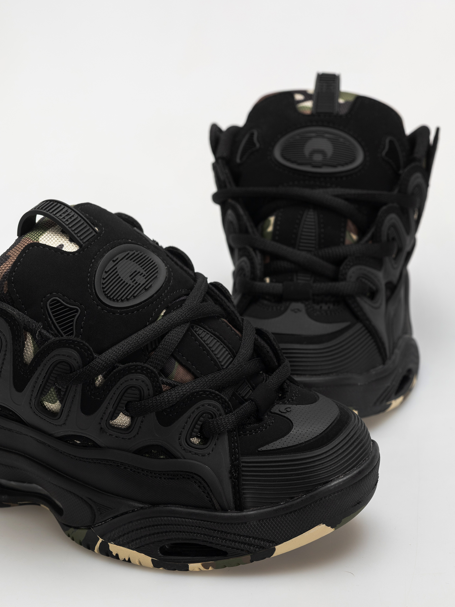 Osiris D3 2001 Cipők (black/camo)