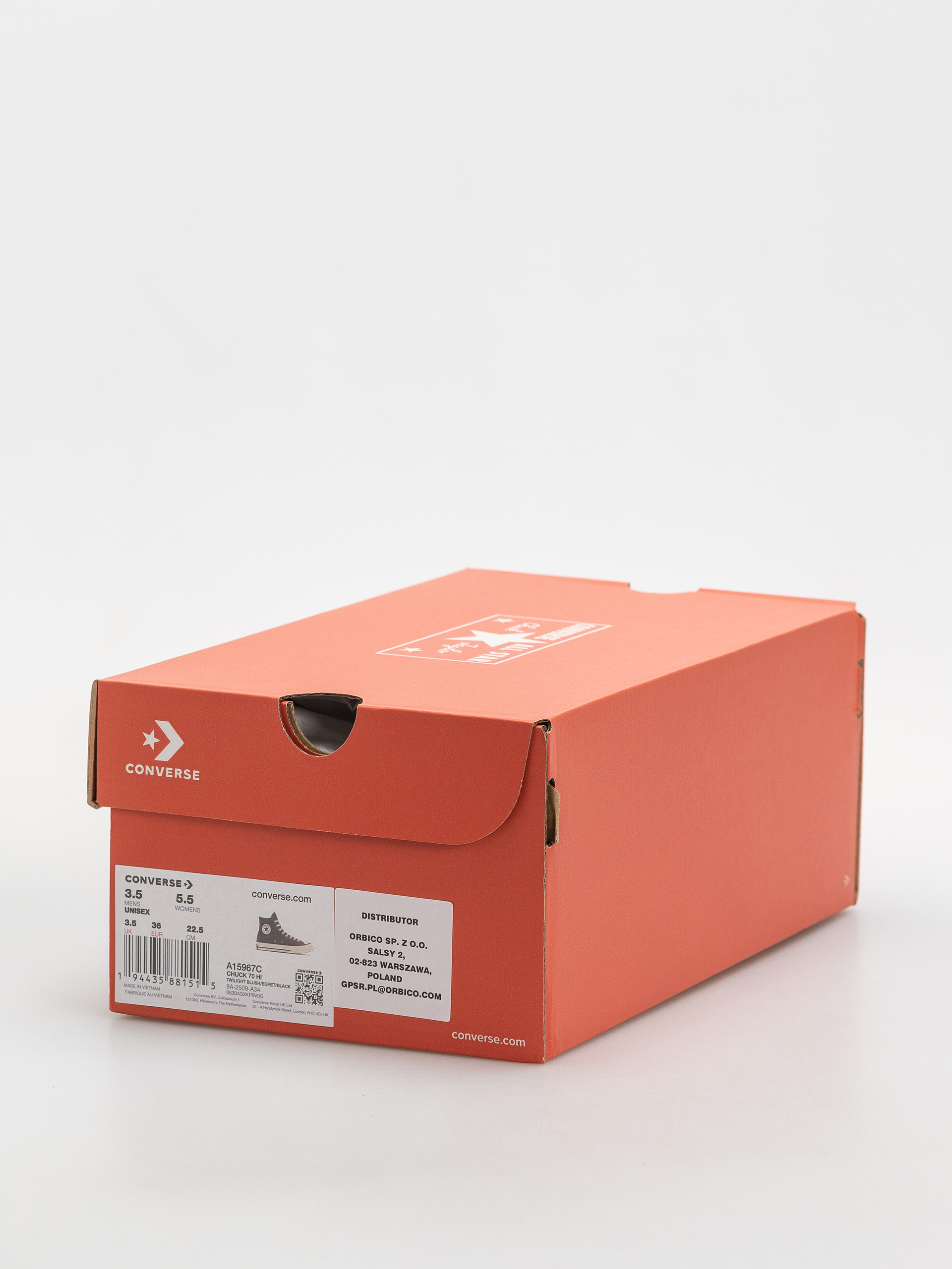 Converse Chuck 70 Hi Tornacipők (twilight blush/egret/black)