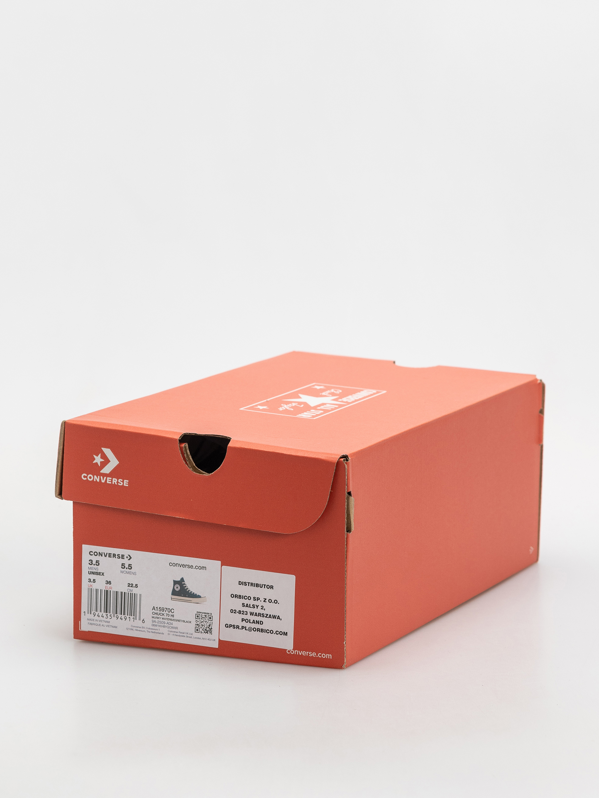 Converse Chuck 70 Hi Tornacipők (murky waters/egret/black)