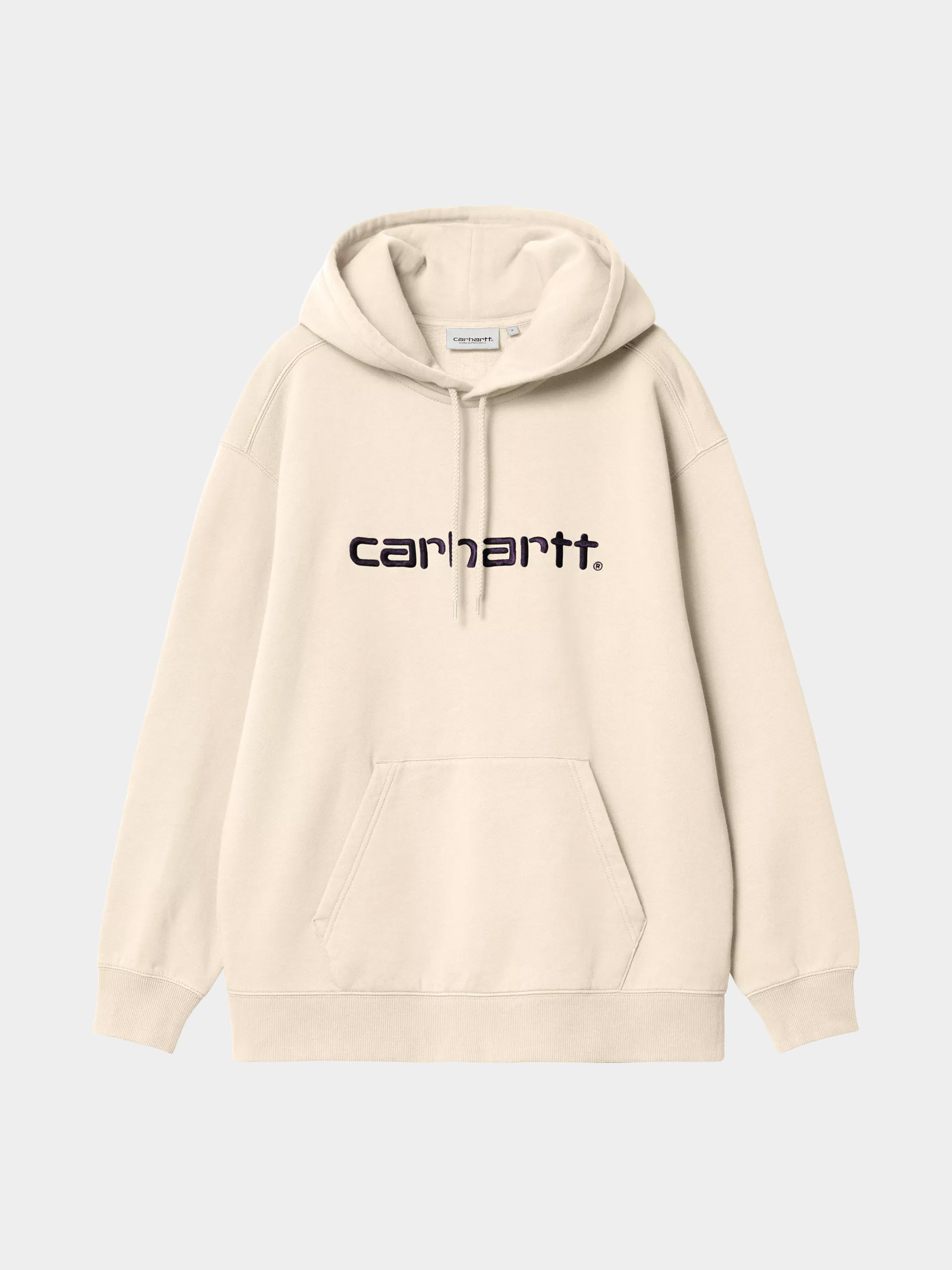 Kapucnis pulóver Carhartt WIP Carhartt HD Wmn (cinnerus/cozy purple)