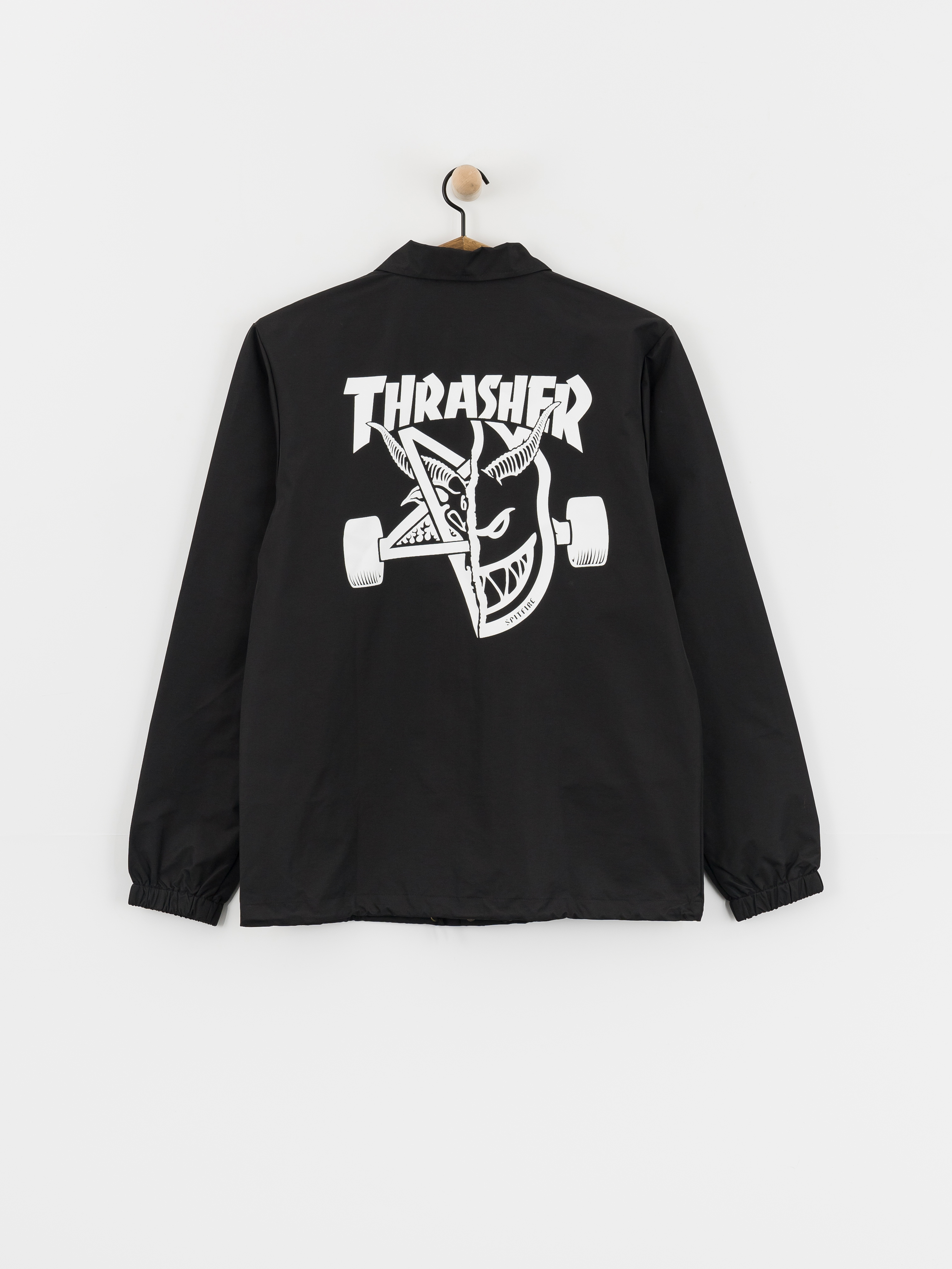 Thrasher x Spitfire Thrash & Burn Dzseki (black)