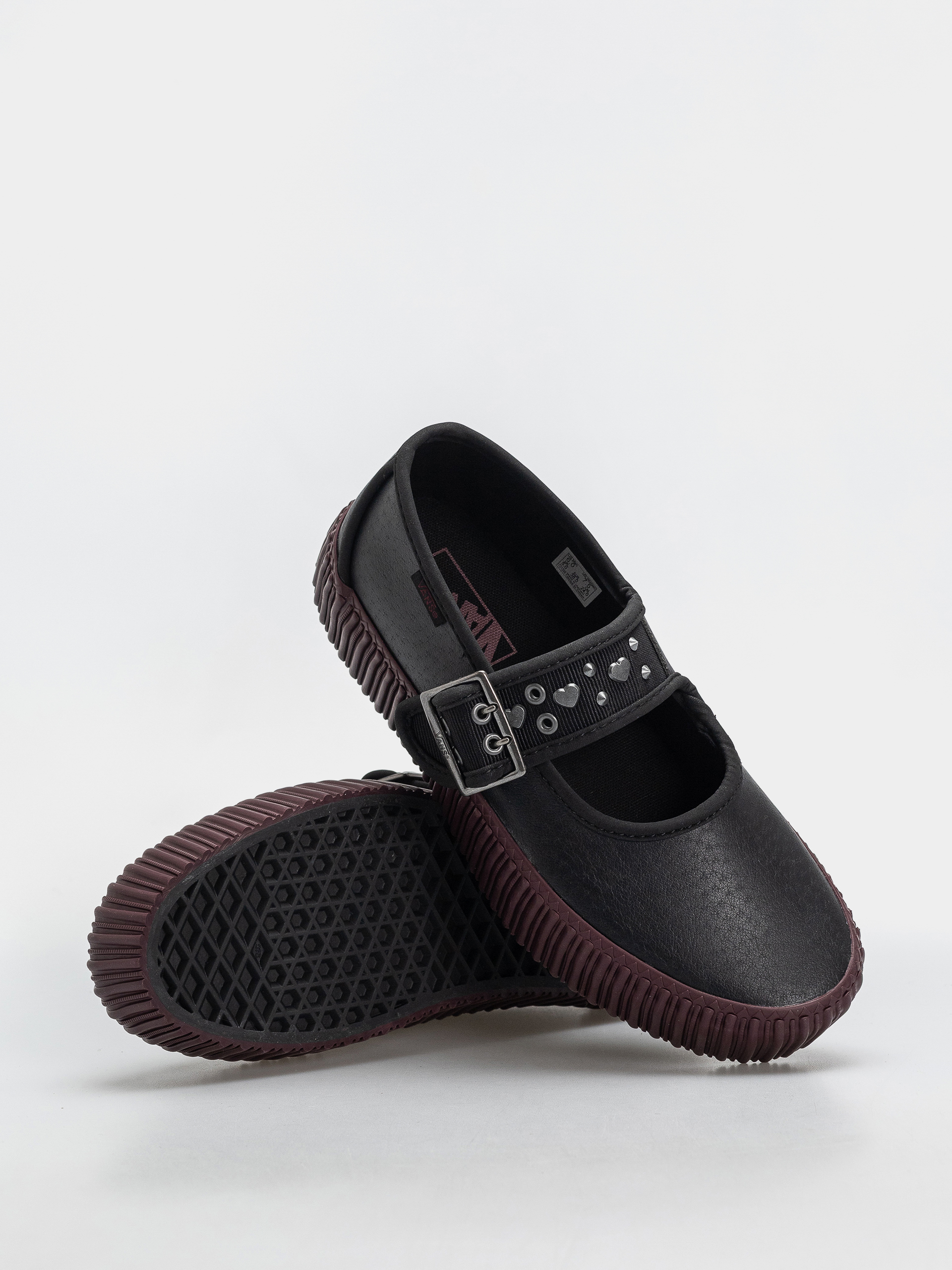 Vans Mary Jane Creeper Cipők (black/port)