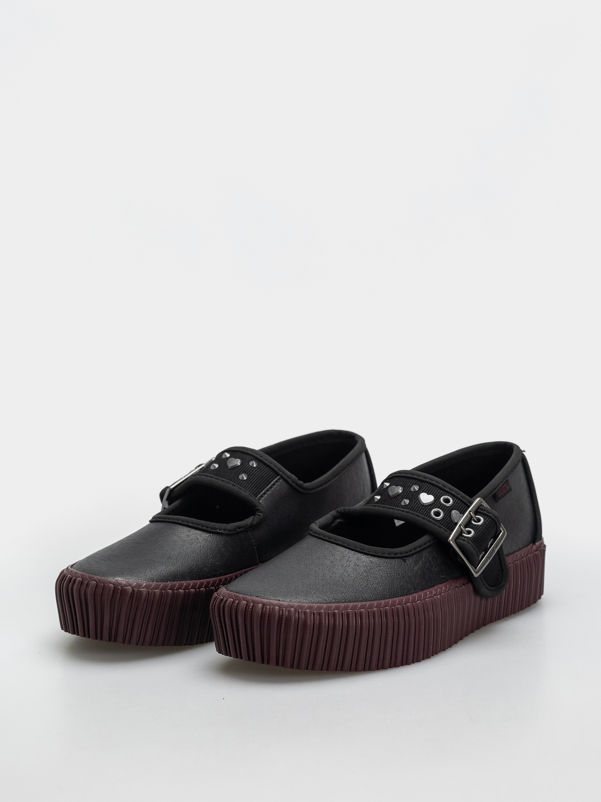 Vans Mary Jane Creeper Cipők (black/port)