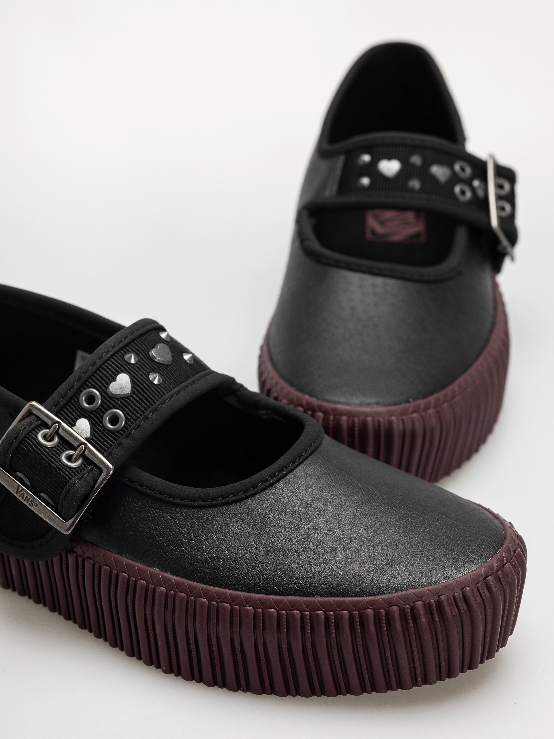 Vans Mary Jane Creeper Cipők (black/port)