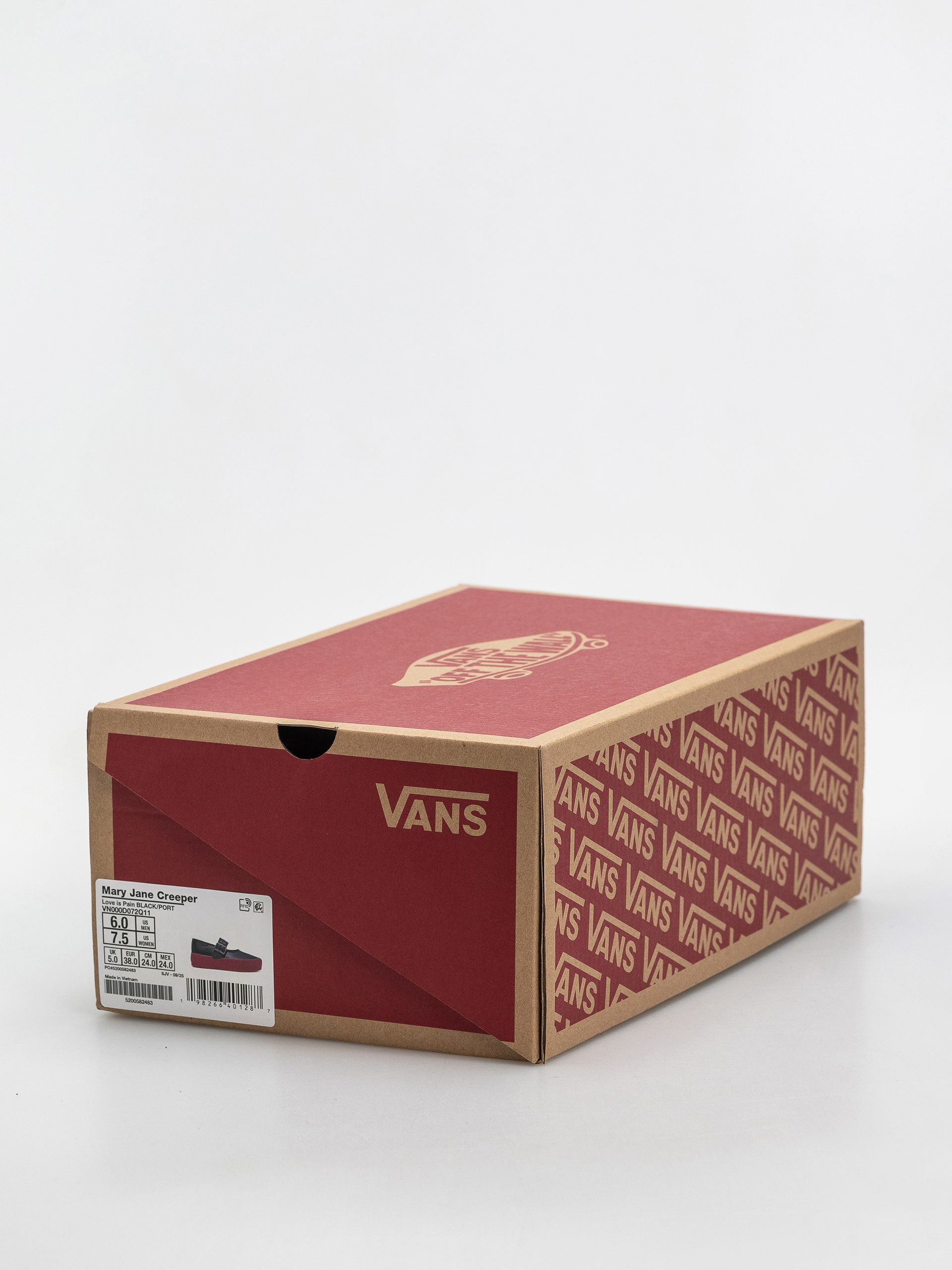 Vans Mary Jane Creeper Cipők (black/port)