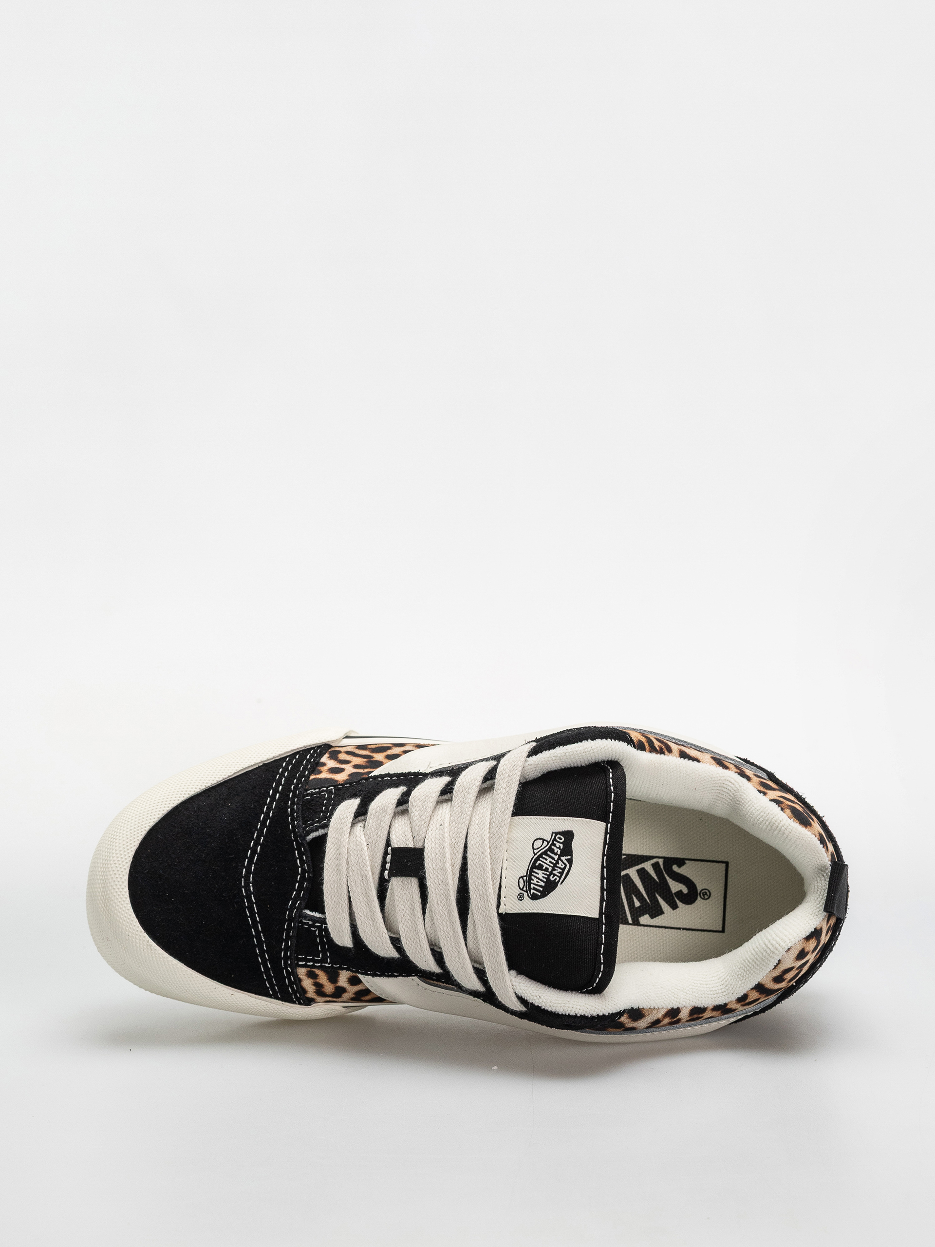 Vans Knu Skool Cipők (black/leopard)