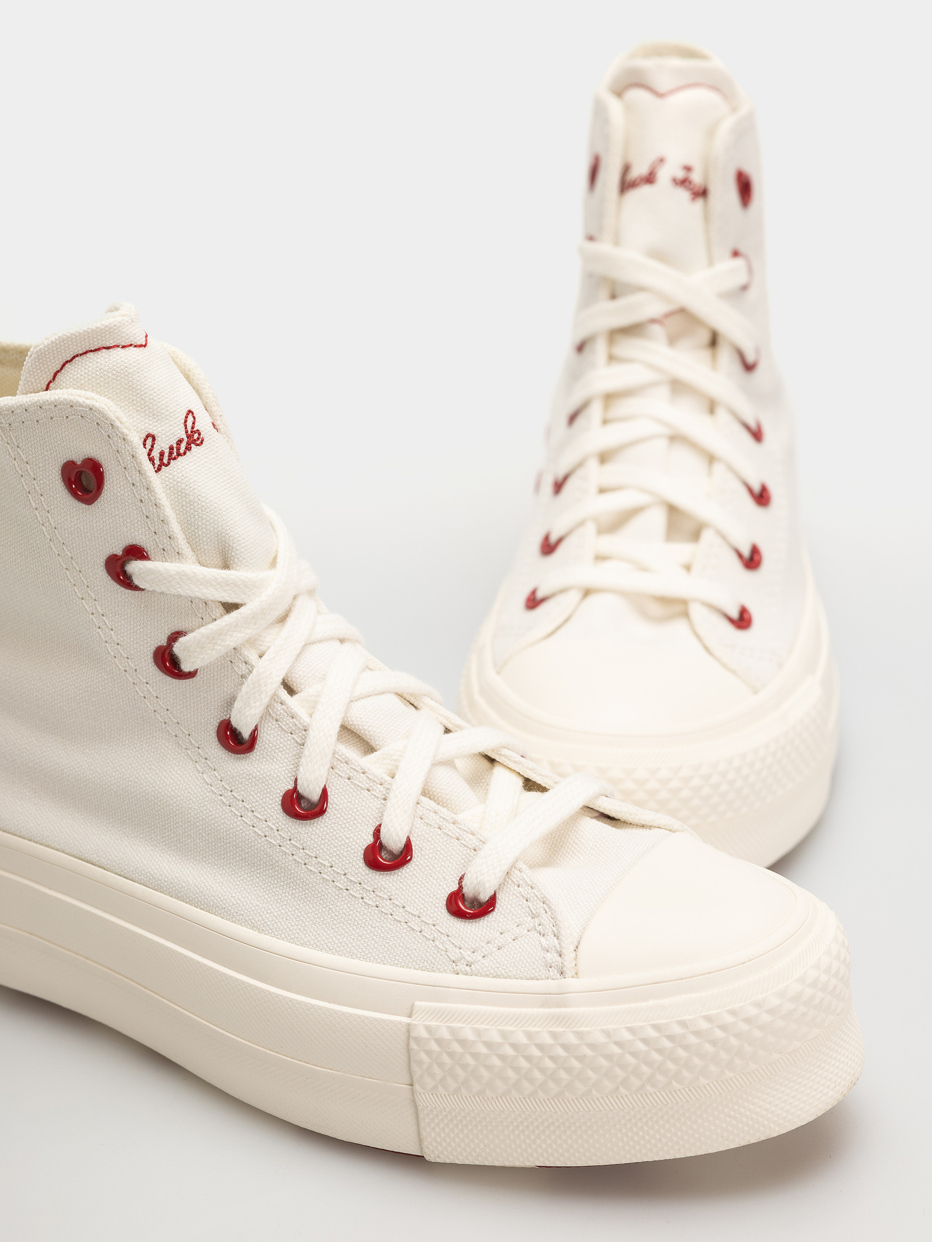 Converse Chuck Taylor All Star Lift Hi Wmn Tornacipők (vintage white/egret)