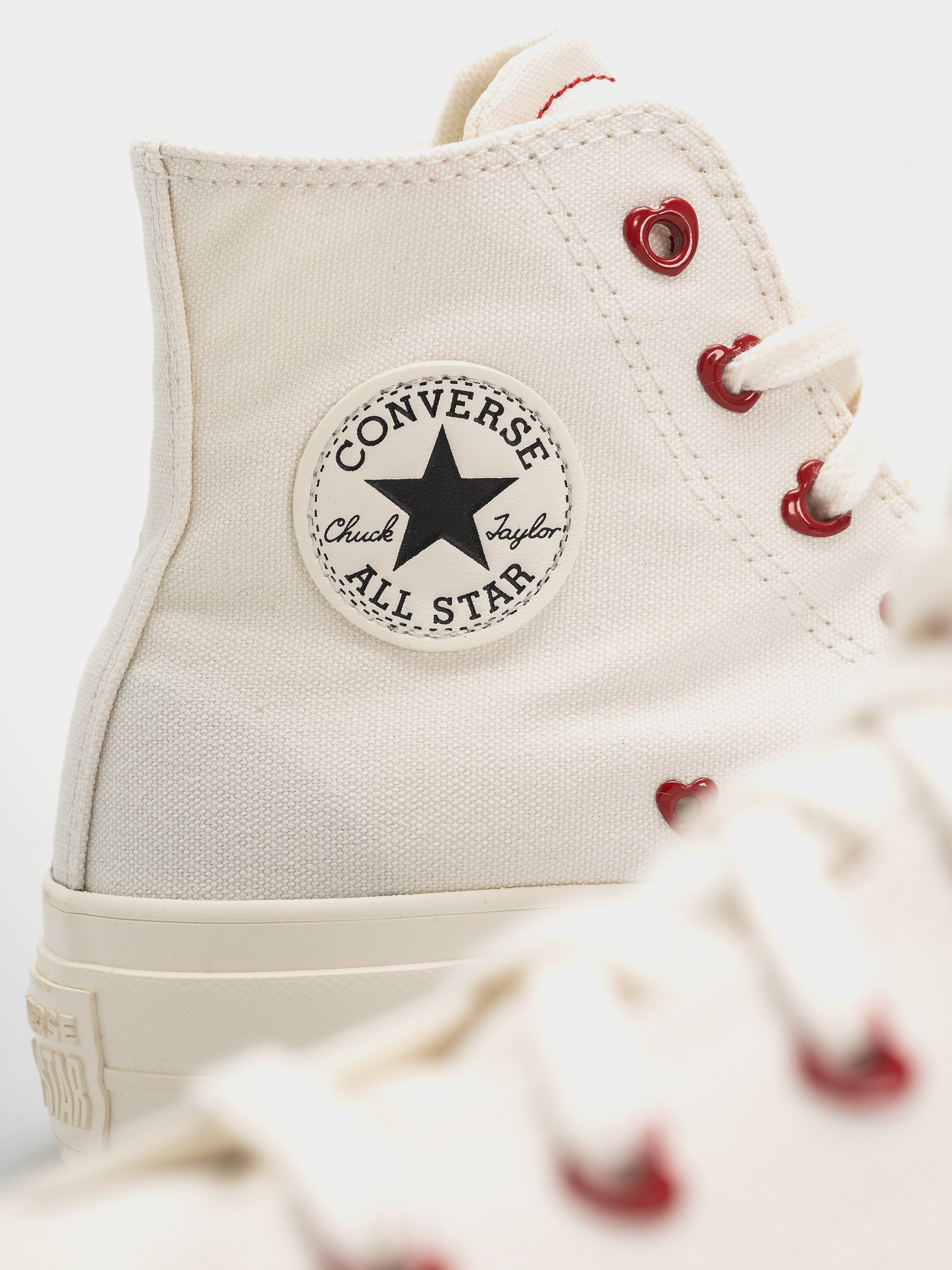 Converse Chuck Taylor All Star Lift Hi Wmn Tornacipők (vintage white/egret)