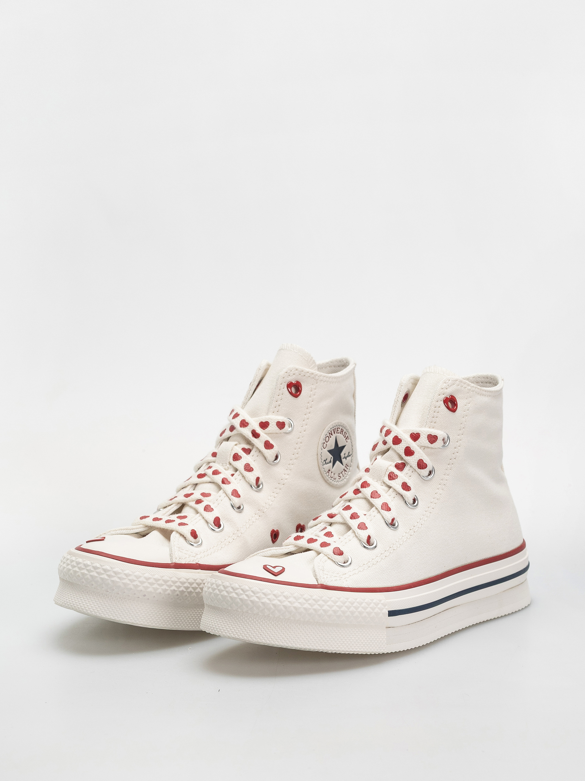 Converse Chuck Taylor All Star Eva Lift Hi Wmn Tornacipők (vintage white)