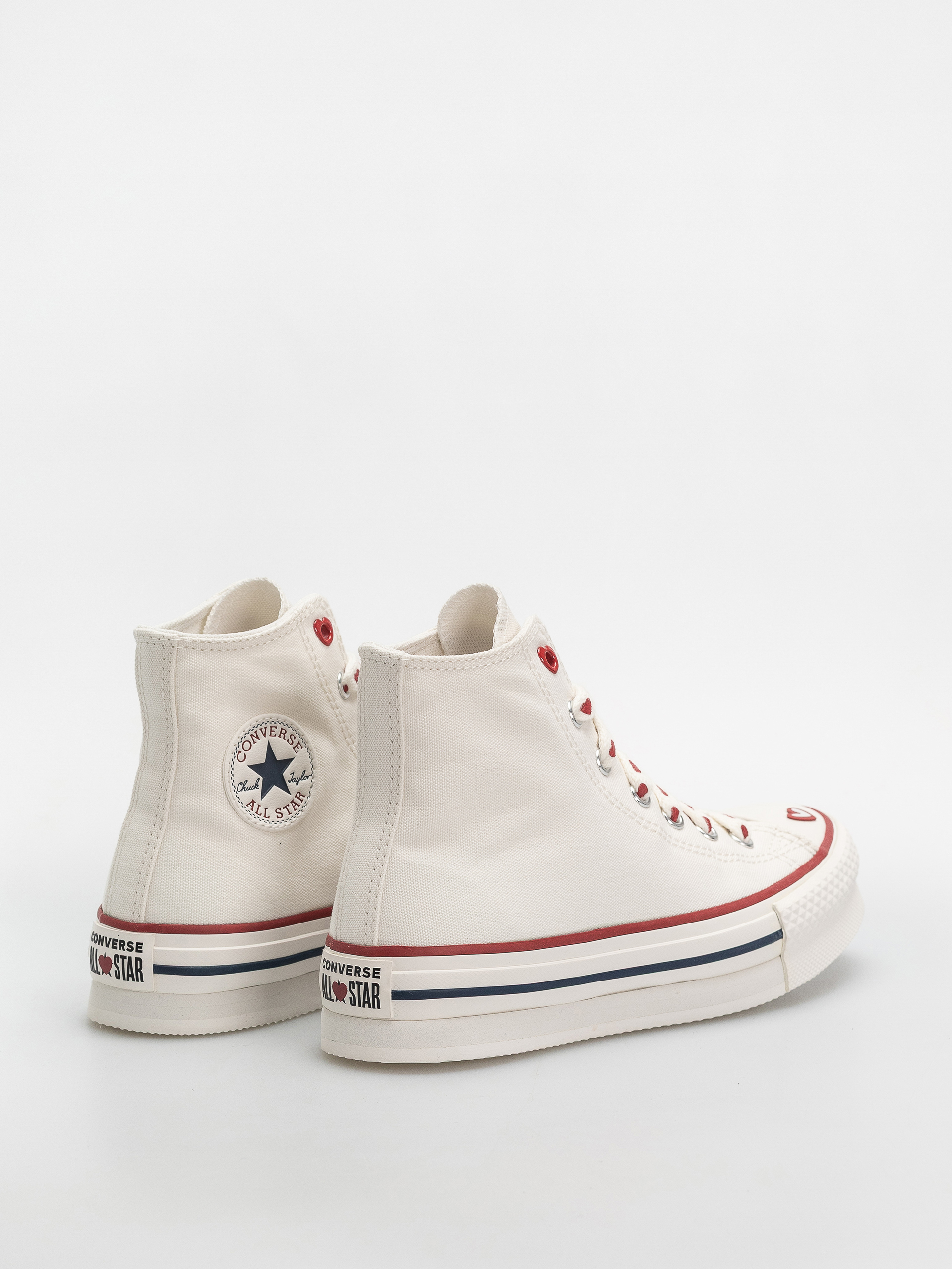 Converse Chuck Taylor All Star Eva Lift Hi Wmn Tornacipők (vintage white)