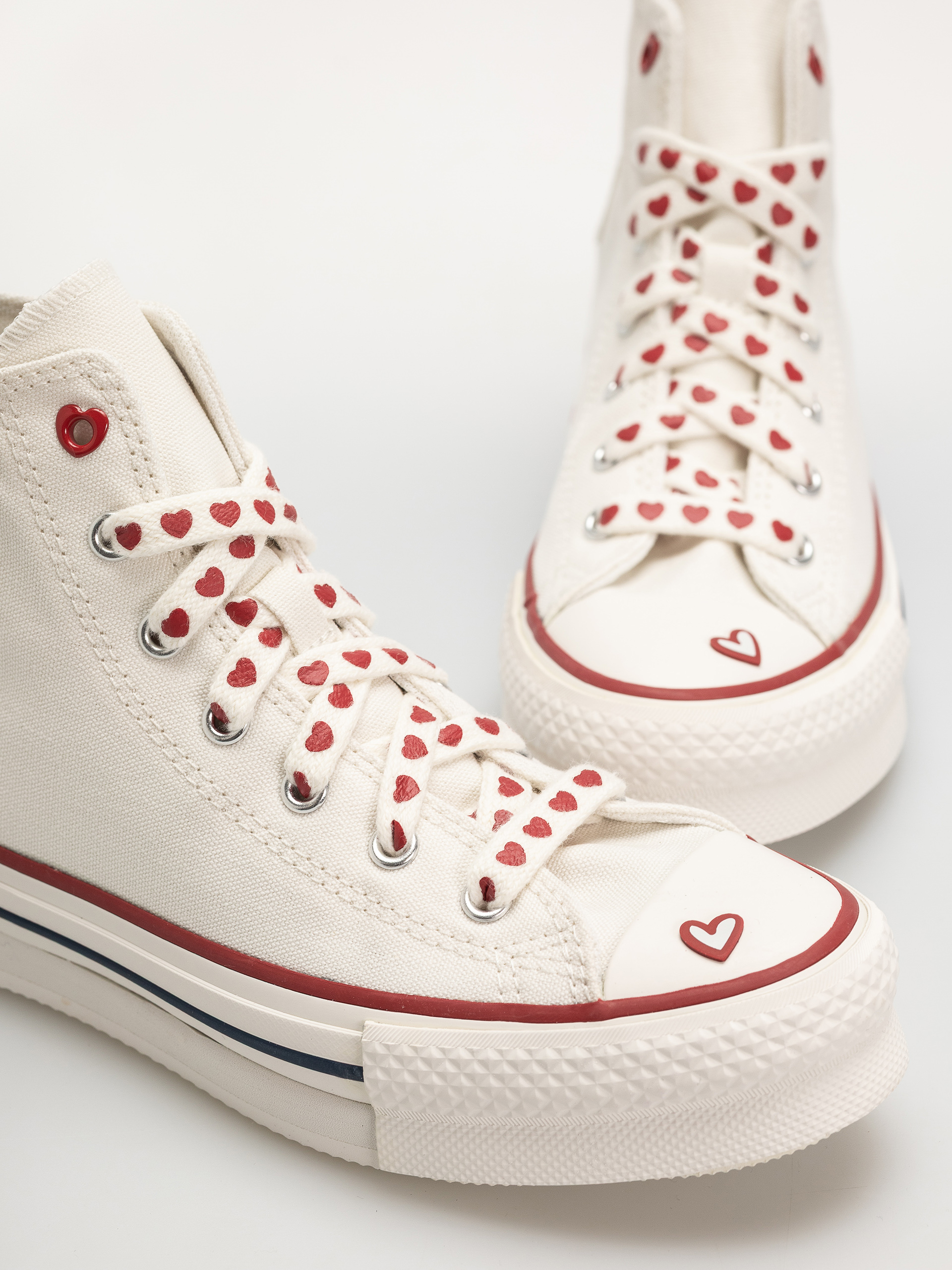 Converse Chuck Taylor All Star Eva Lift Hi Wmn Tornacipők (vintage white)