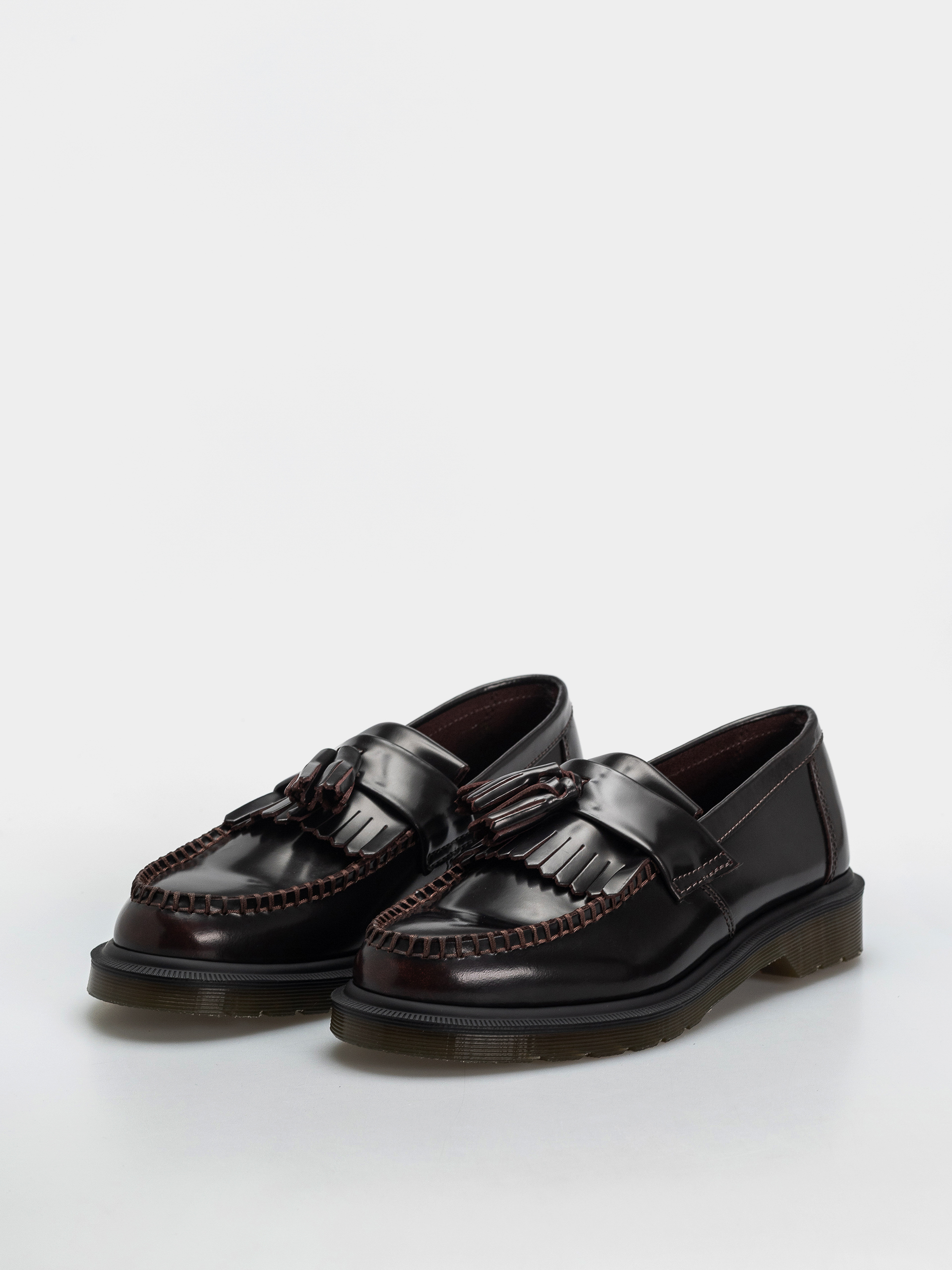 Dr. Martens Adrian Tassel Loafer Cipők (cherry red arcadia)