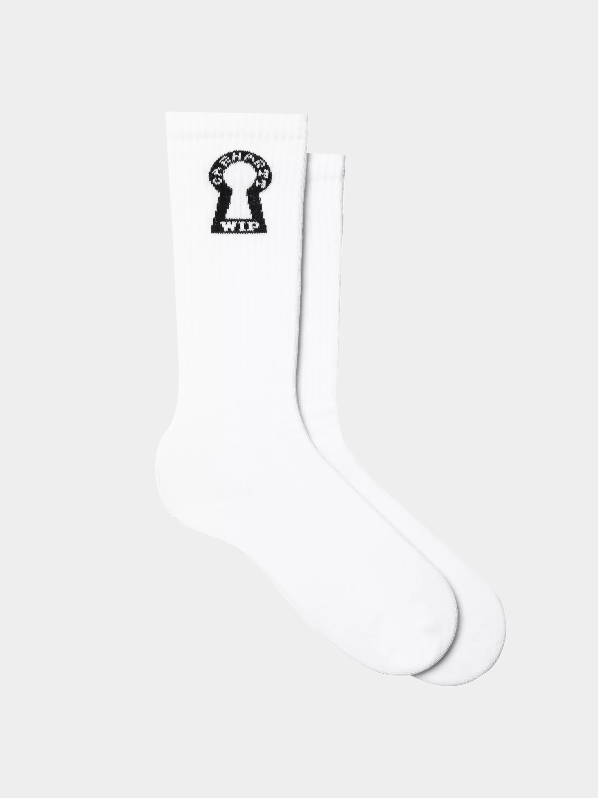 Zokni Carhartt WIP Locked (white/black)