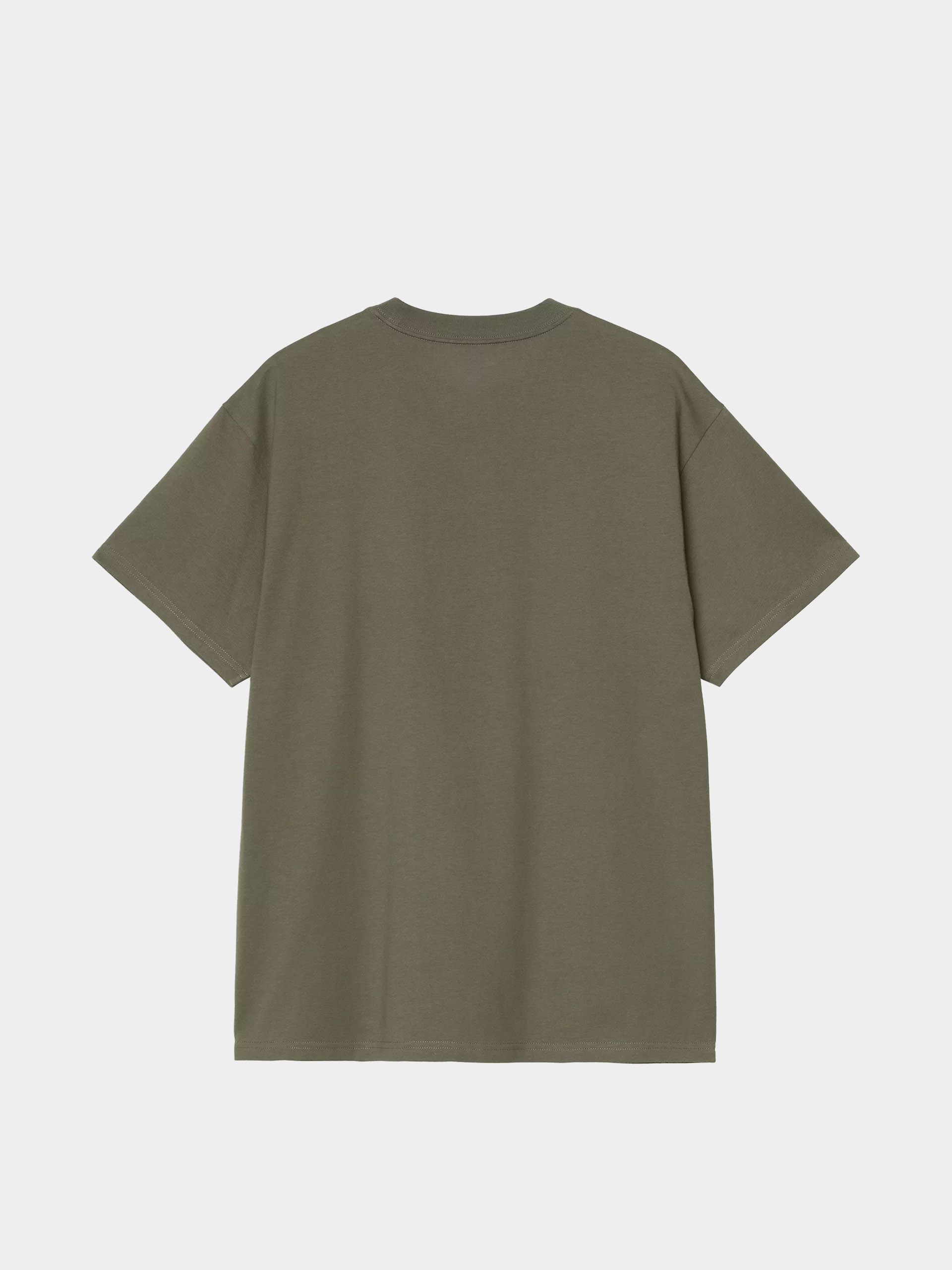 Póló Carhartt WIP Script Embroidery (leaf/white)