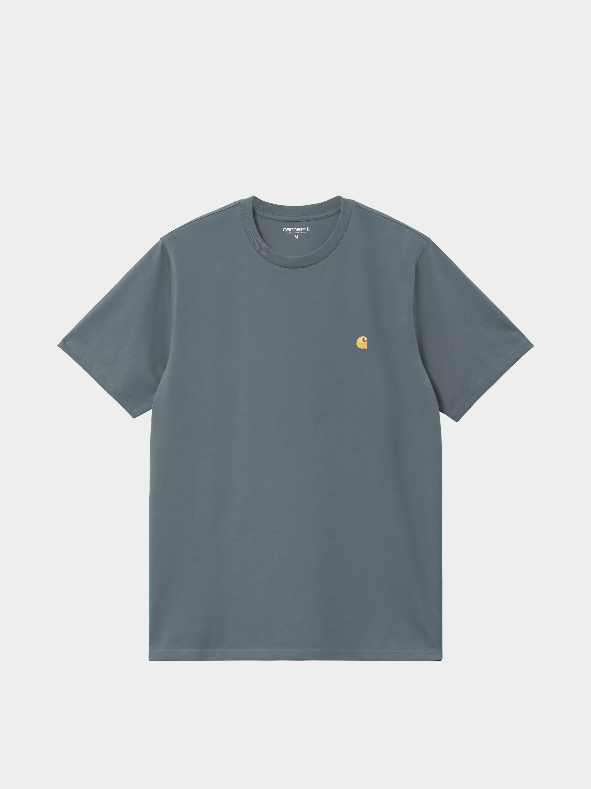 Póló Carhartt WIP Chase (cozy blue/gold)