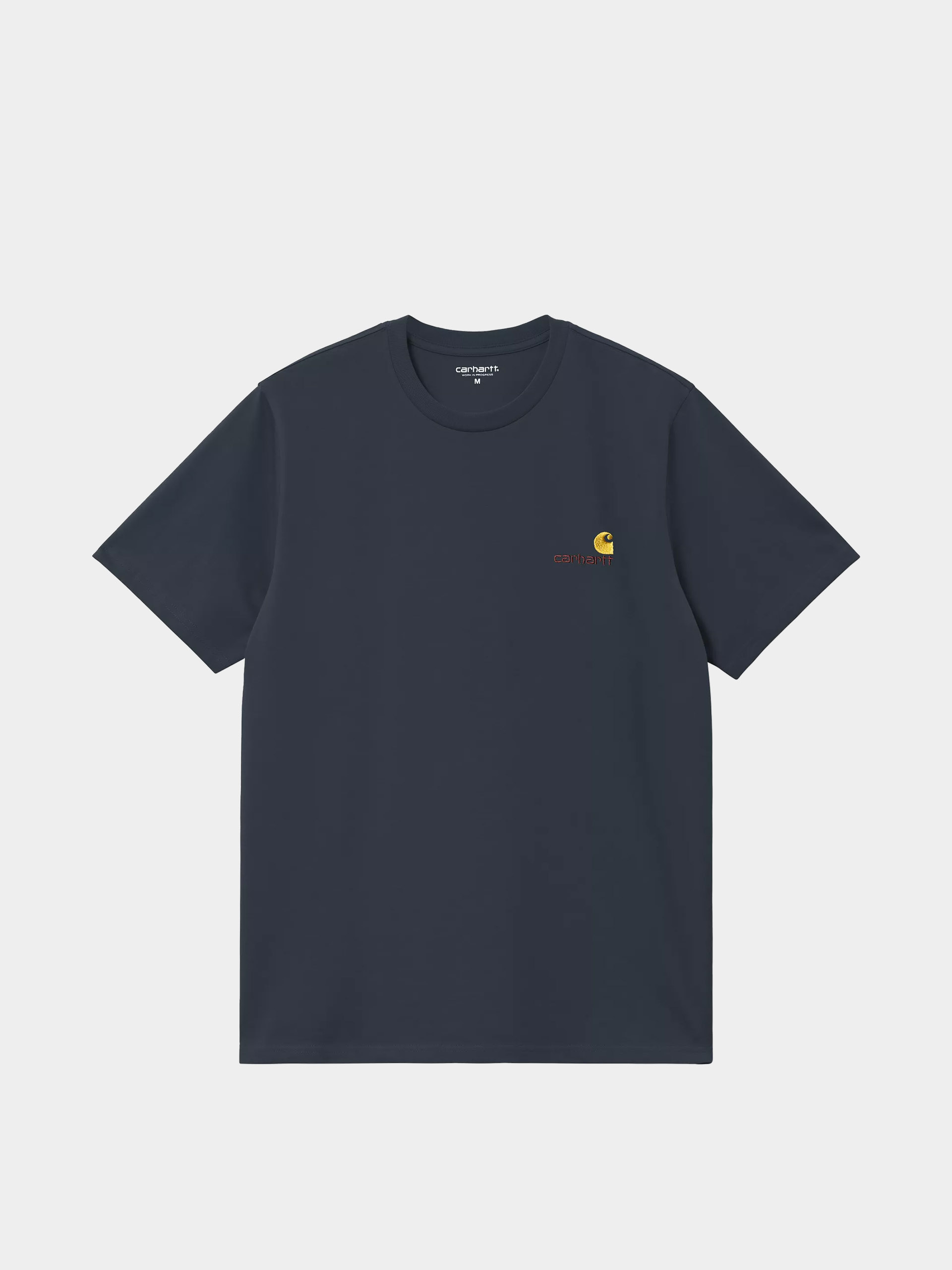 Póló Carhartt WIP American Script (deep night)