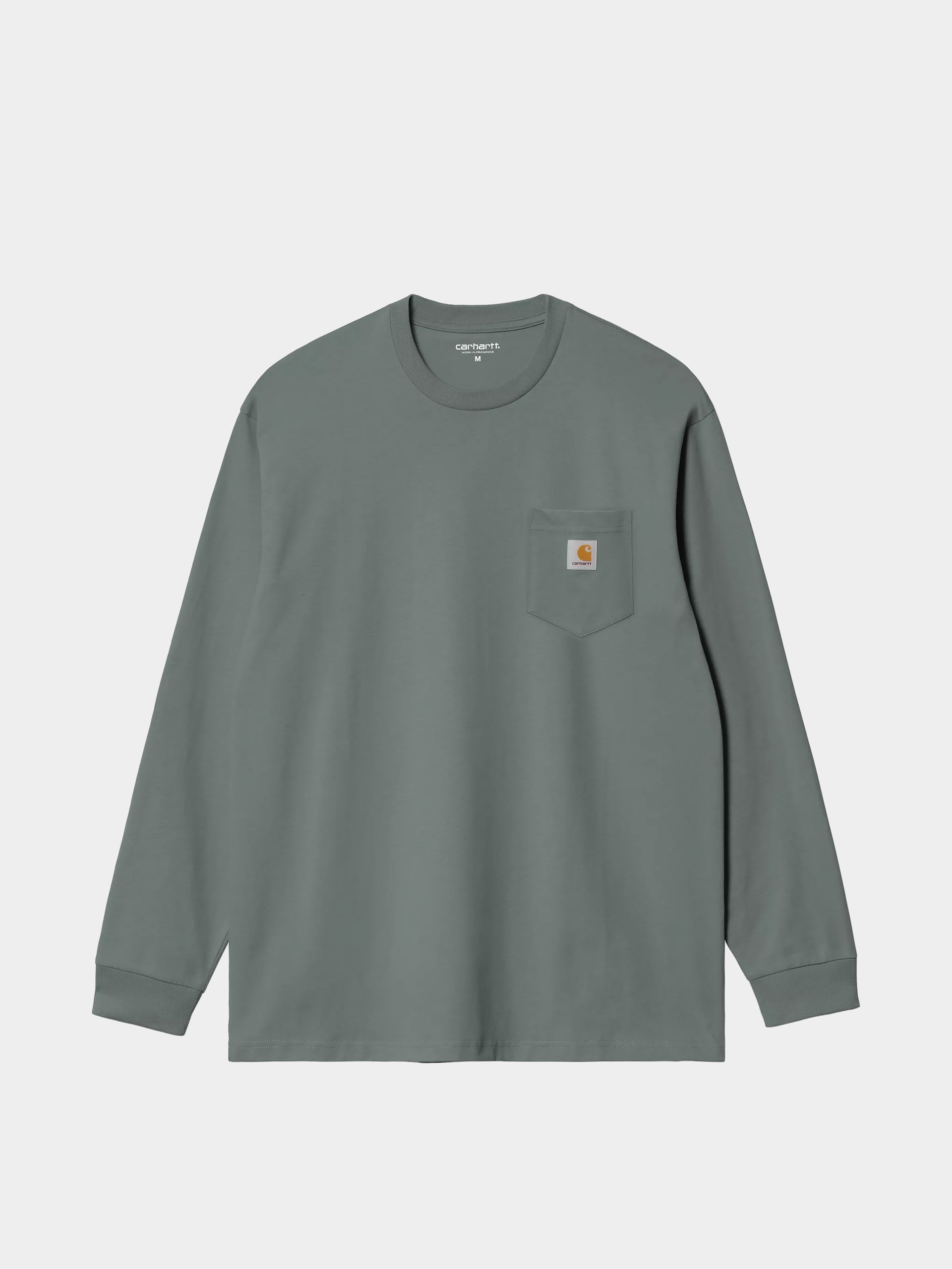Hosszú ujjú felső Carhartt WIP Pocket (velvet green)