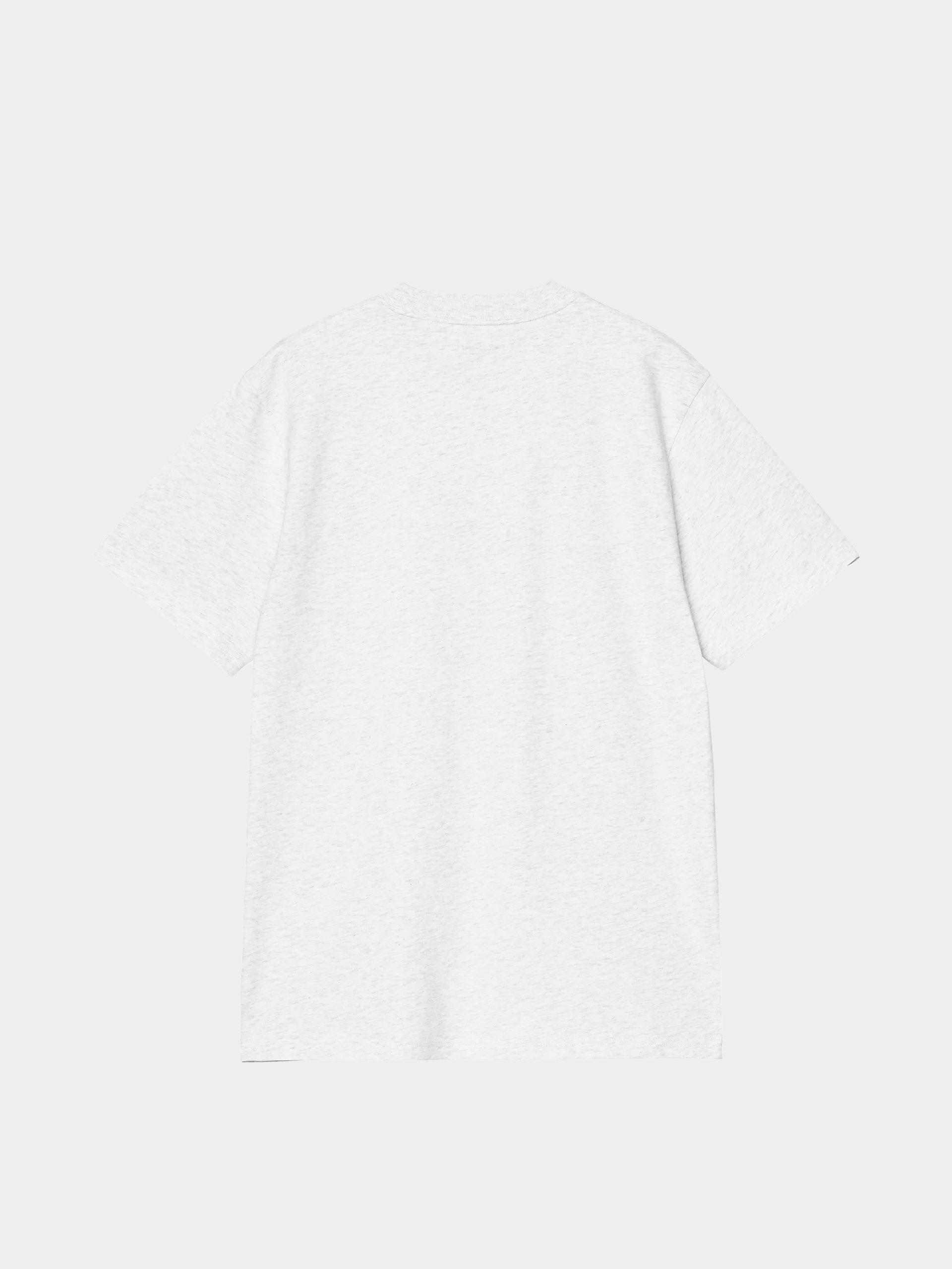 Póló Carhartt WIP Script (ash heather/cozy purple)