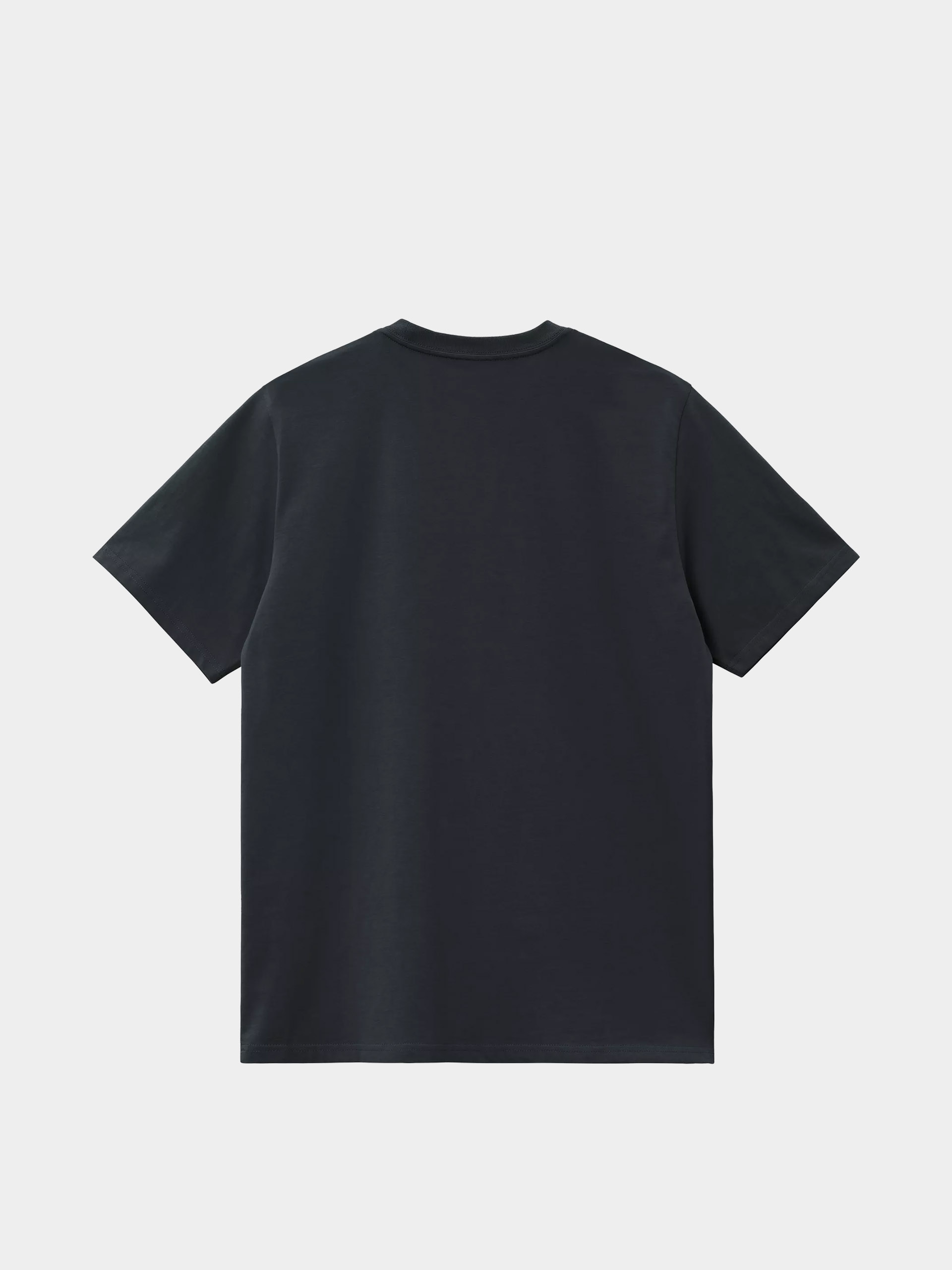 Póló Carhartt WIP Script (deep night/gentle green)