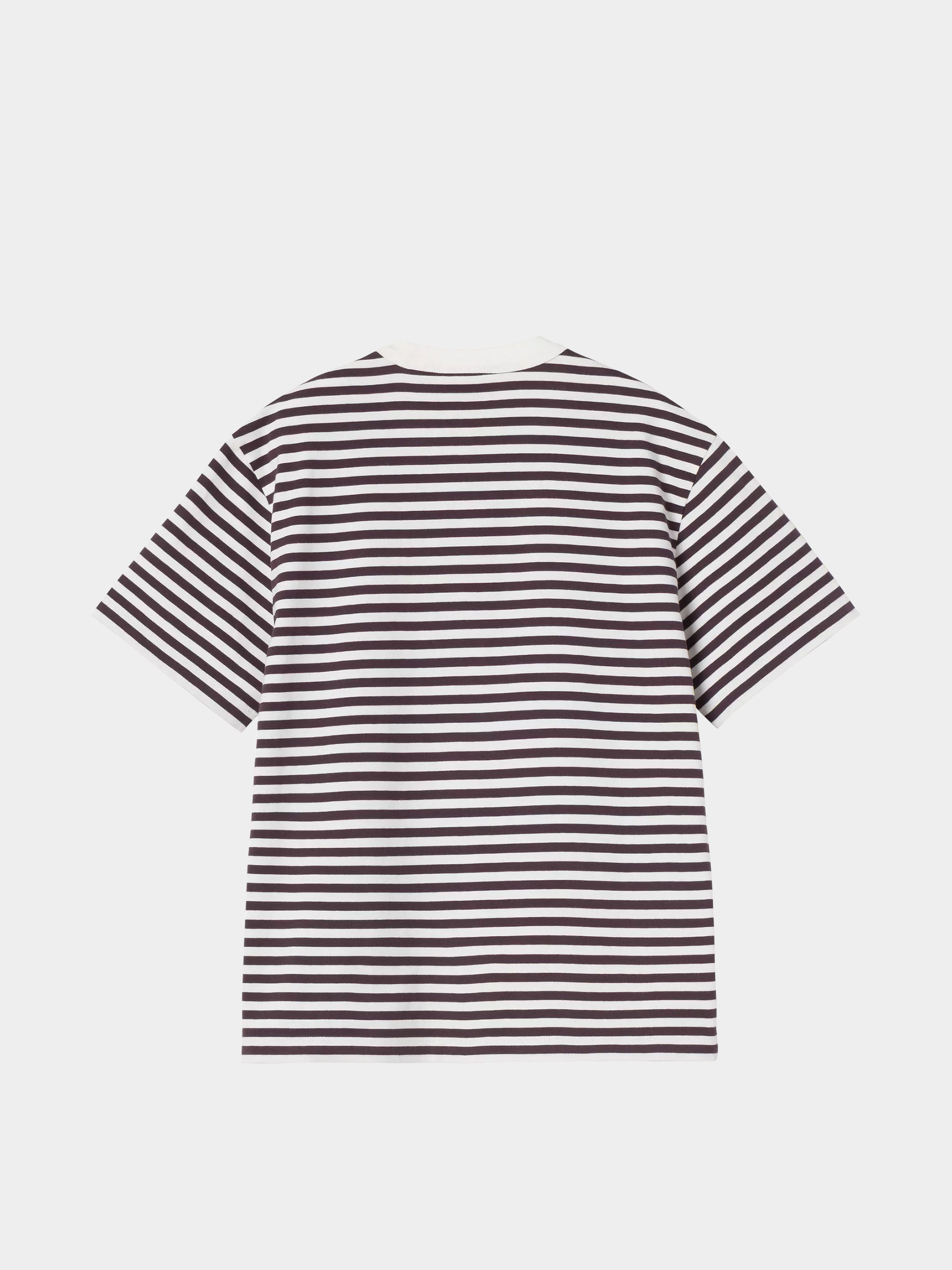 Póló Carhartt WIP Ezra Wmn (ezra stripe/cozy purple/wax)