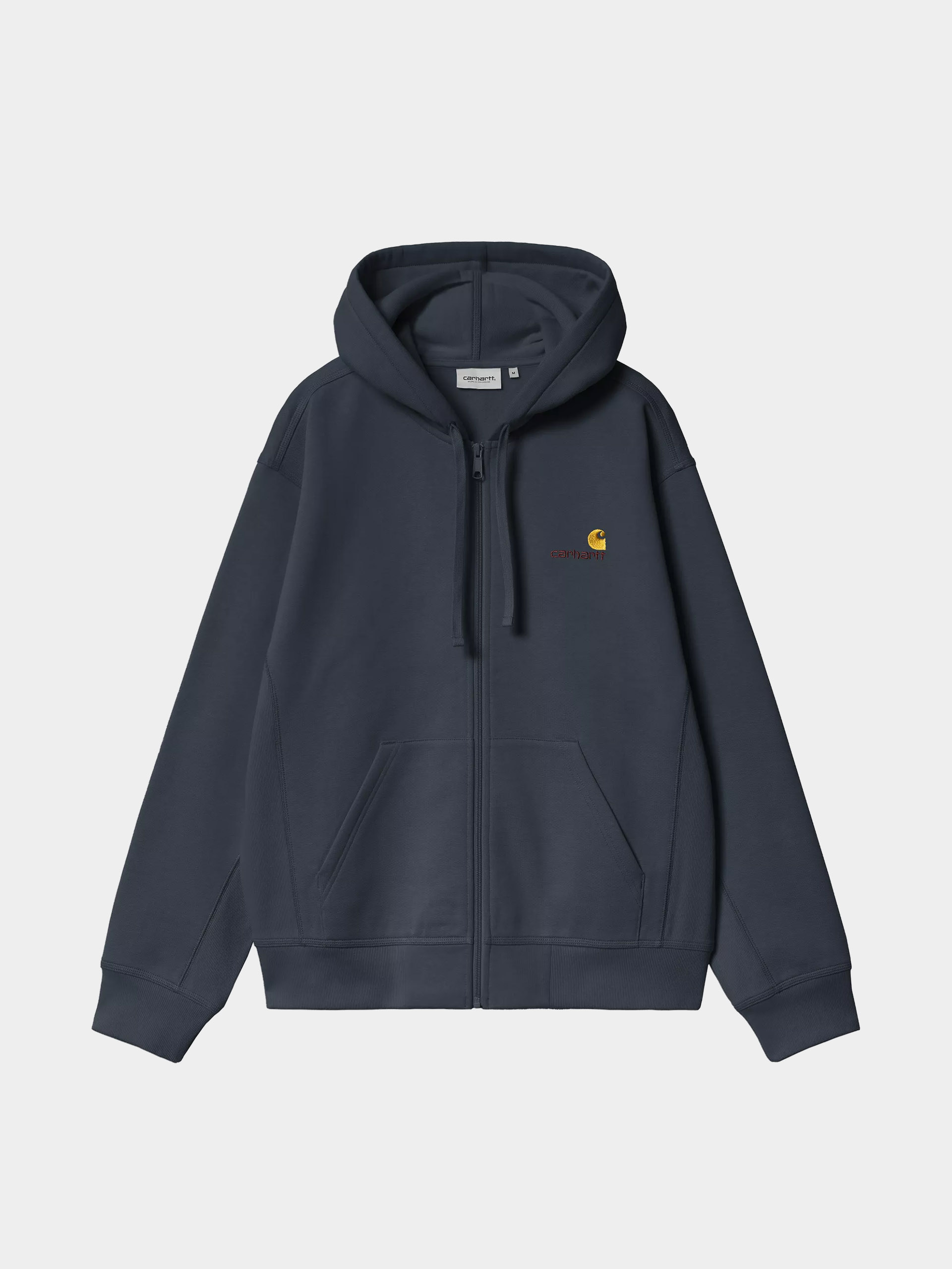 Kapucnis pulóver Carhartt WIP American Script ZHD (deep night)