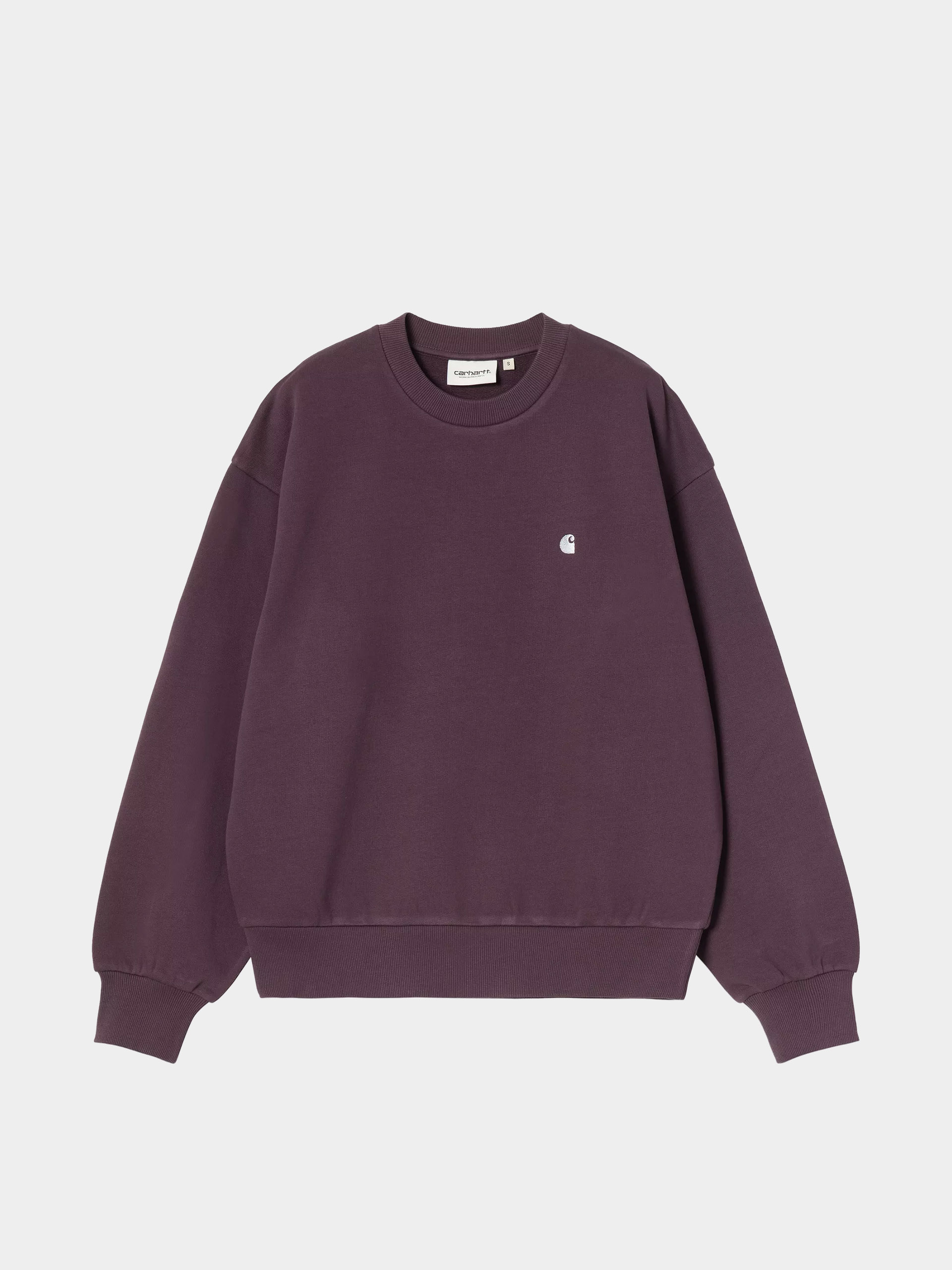 Pulóver Carhartt WIP Casey Wmn (cozy purple/silver)