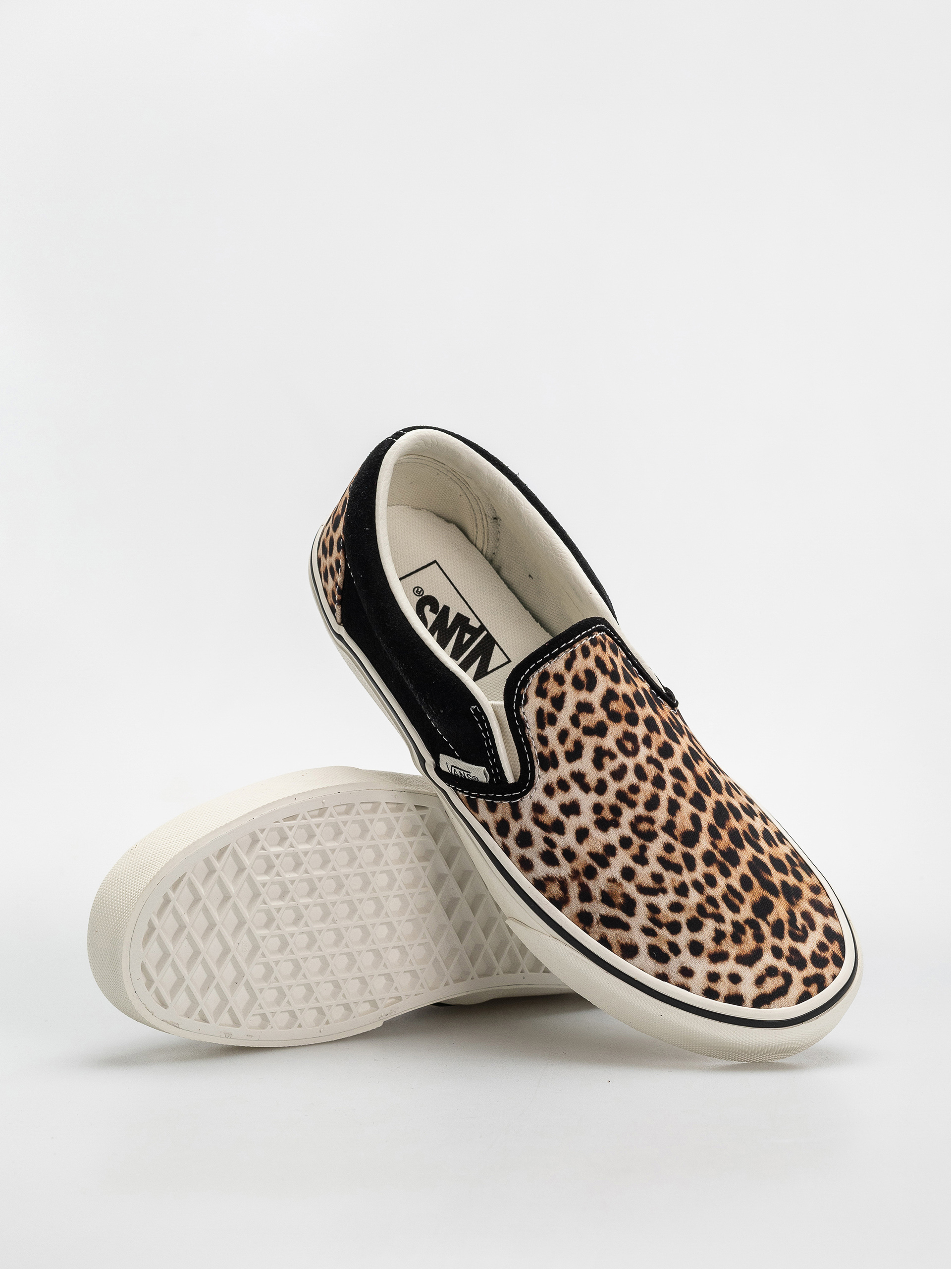 Vans Classic Slip On Cipők (black/leopard)